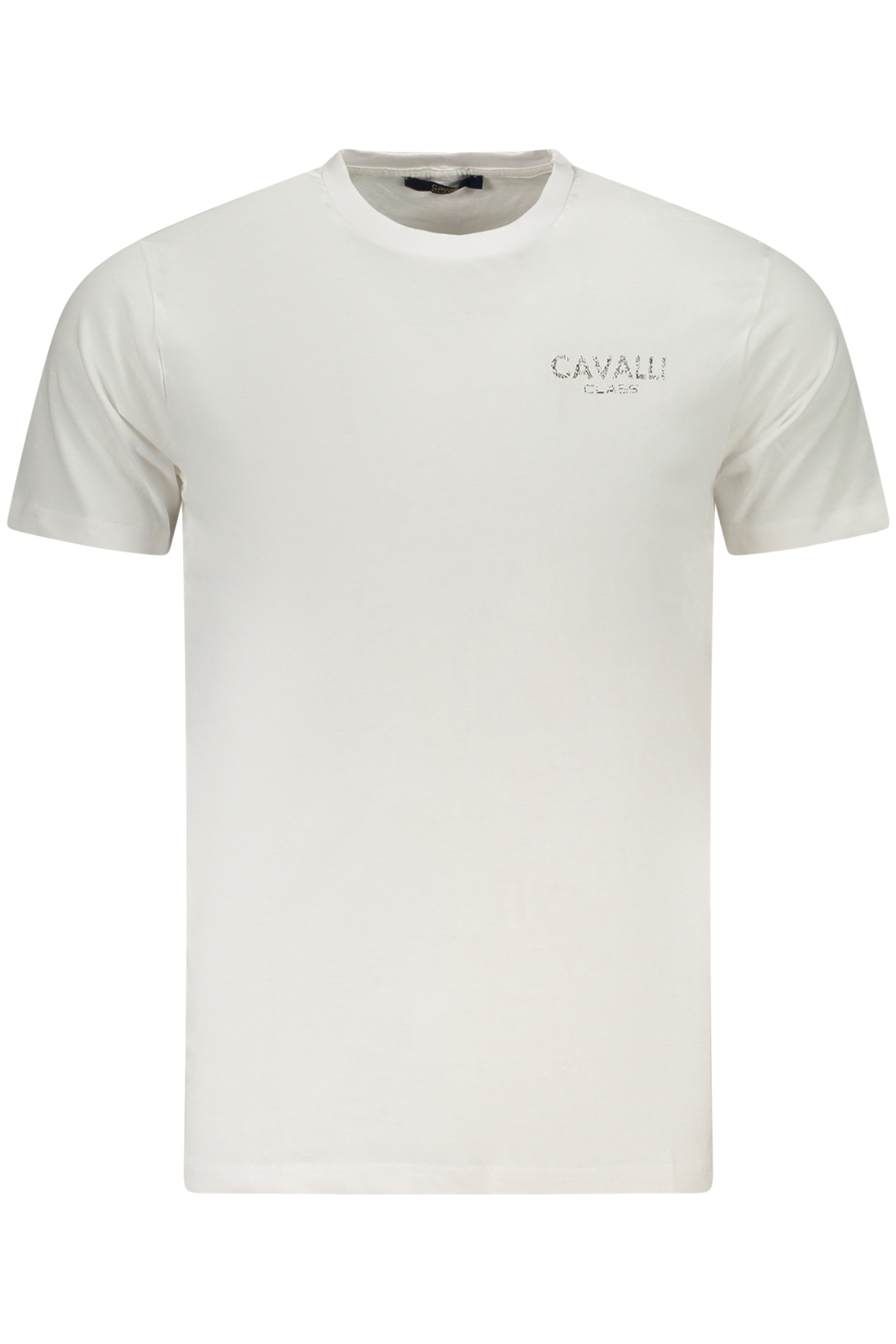CAVALLI CLASS SHORT SLEEVE T-SHIRT MEN WHITE CAVALLI CLASS SHORT SLEEVE T-SHIRT MEN WHITE