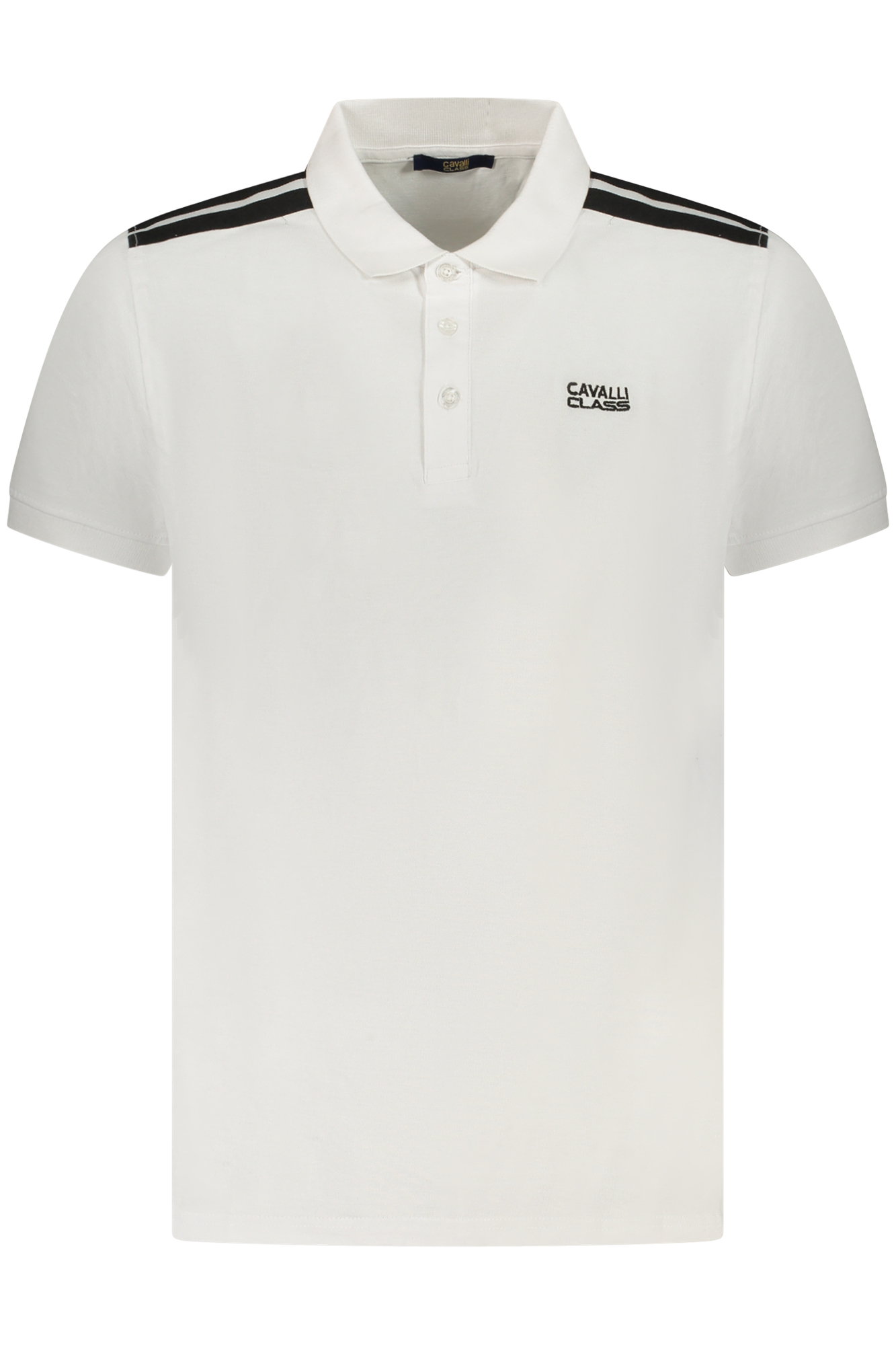 CAVALLI CLASS POLO SHORT SLEEVES MEN WHITE CAVALLI CLASS POLO SHORT SLEEVES MEN WHITE