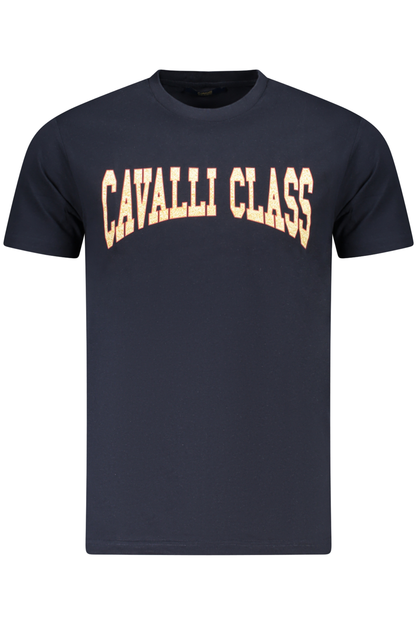 CAVALLI CLASS SHORT SLEEVE T-SHIRT MEN BLUE CAVALLI CLASS SHORT SLEEVE T-SHIRT MEN BLUE