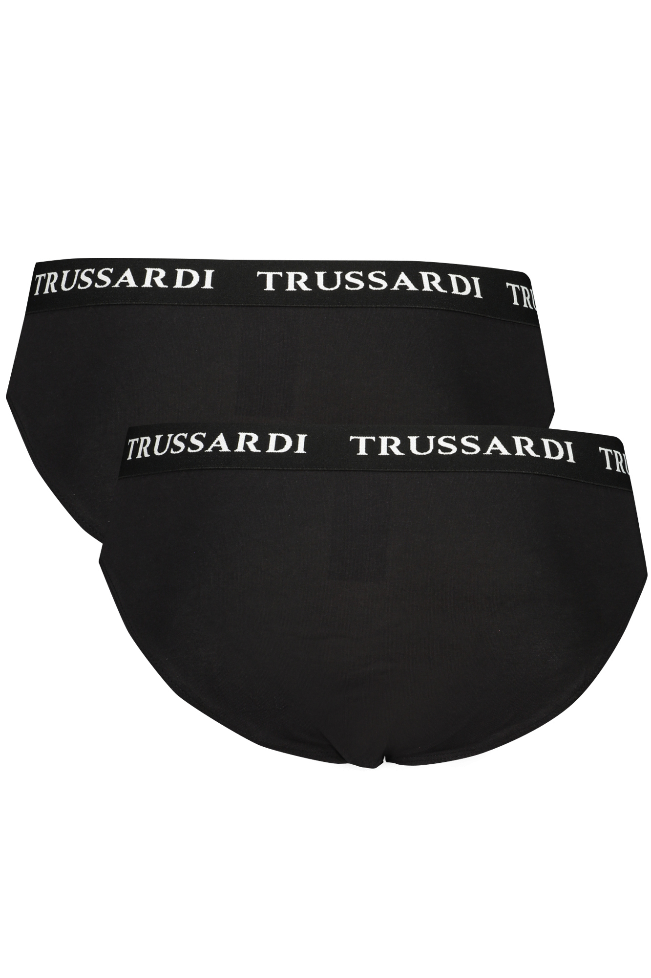 TRUSSARDI BLACK MEN SLIP
