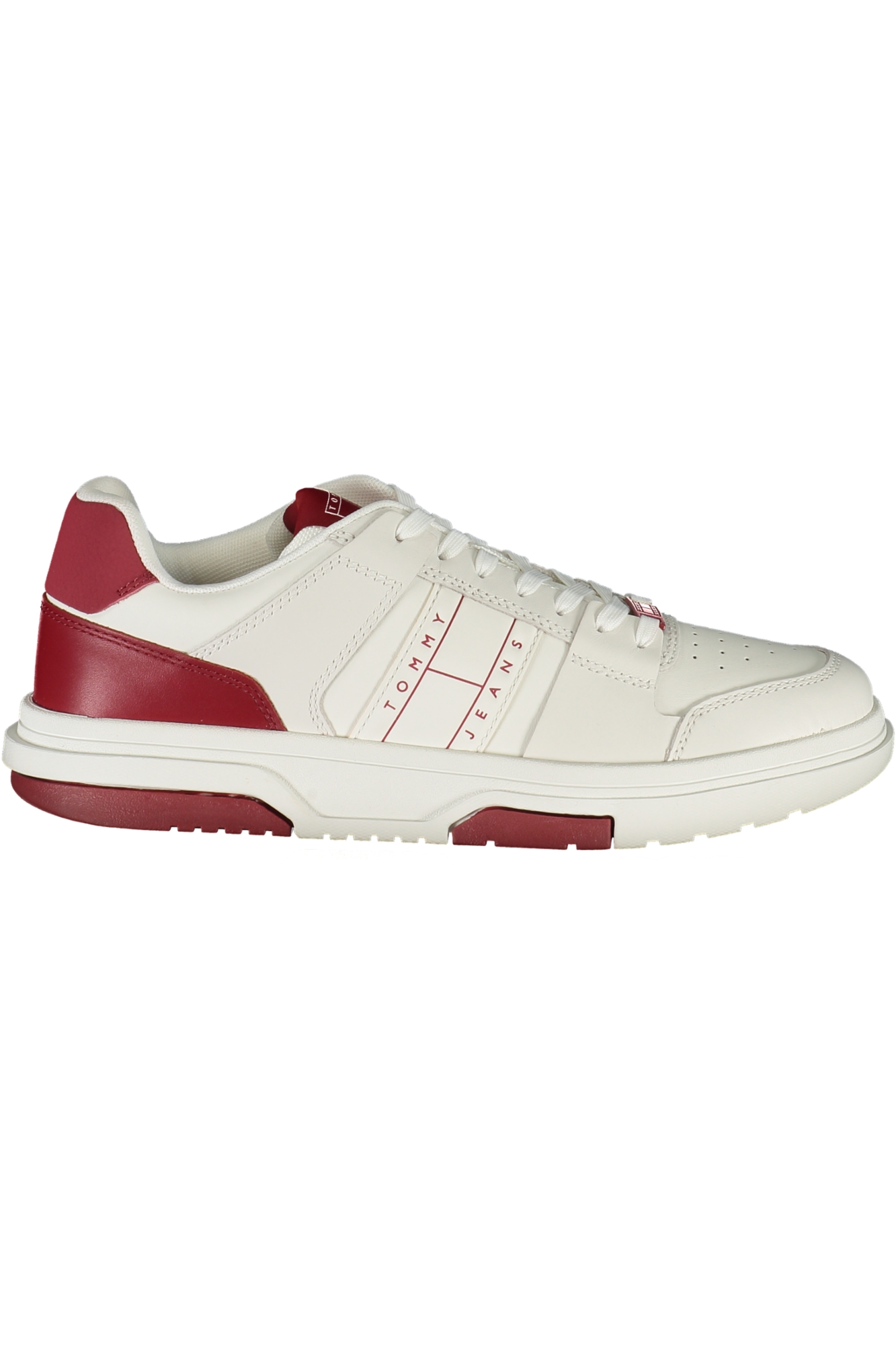 TOMMY HILFIGER MEN SPORTS SHOES RED TOMMY HILFIGER MEN SPORTS SHOES RED