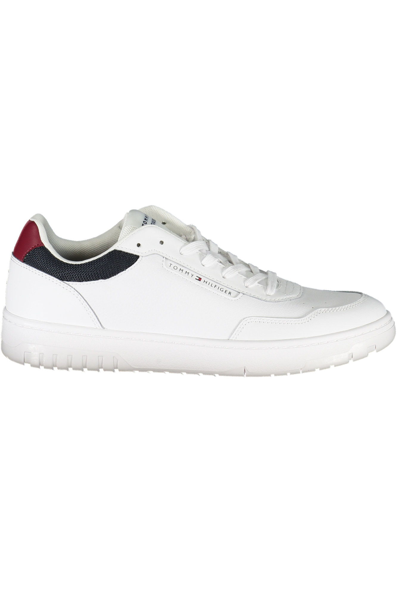 TOMMY HILFIGER MEN SPORTS SHOES WHITE TOMMY HILFIGER MEN SPORTS SHOES WHITE