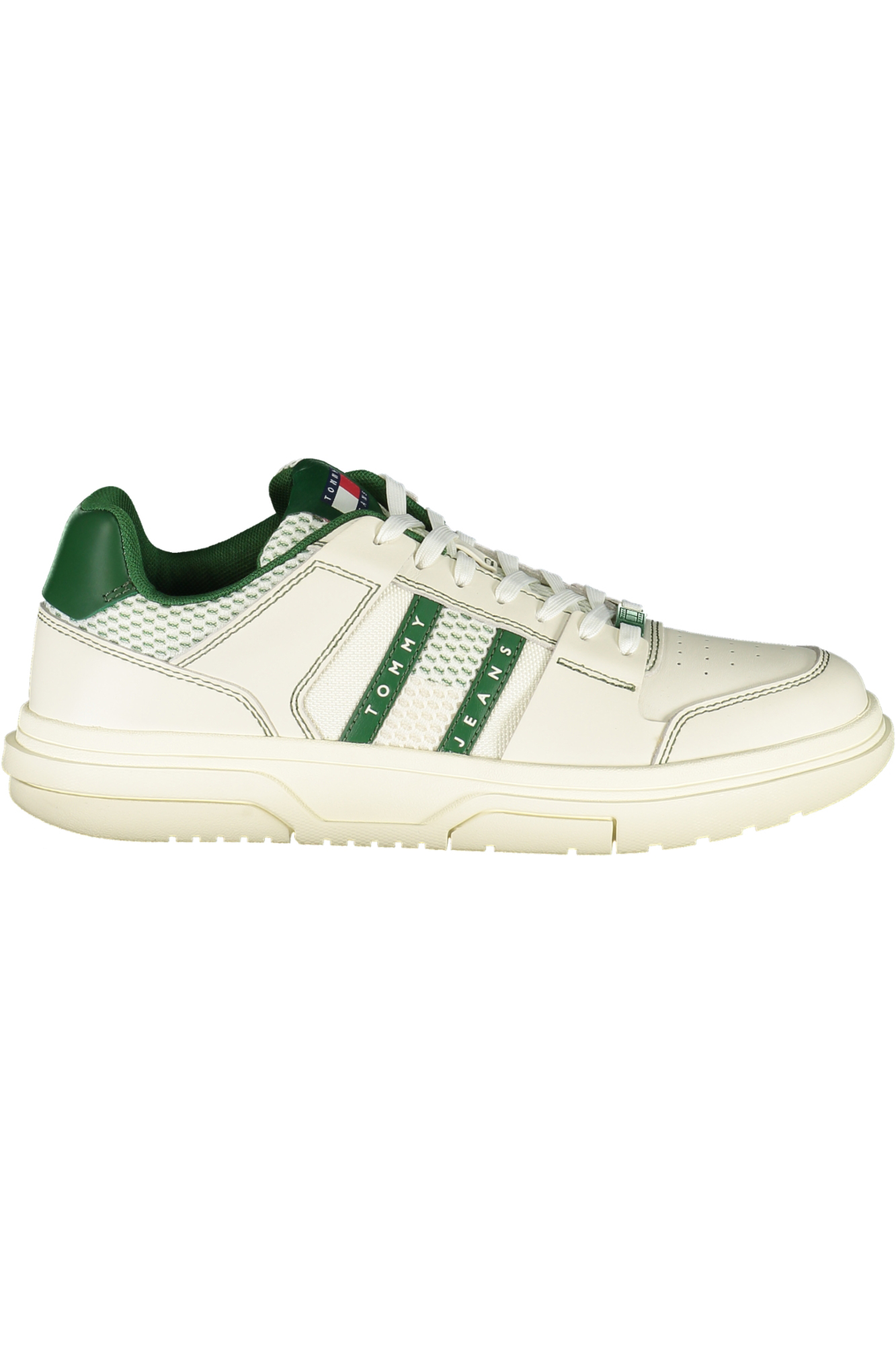 TOMMY HILFIGER MEN SPORTS SHOES GREEN TOMMY HILFIGER MEN SPORTS SHOES GREEN