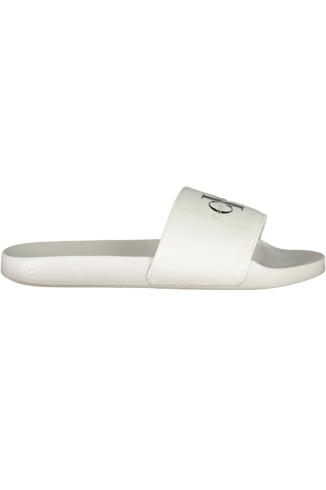 CALVIN KLEIN WOMEN SLIPPER FOOTWEAR WHITE CALVIN KLEIN WOMEN SLIPPER FOOTWEAR WHITE