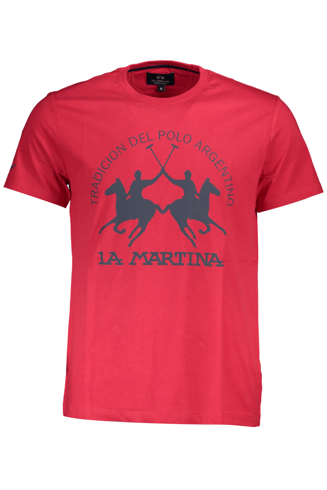 LA MARTINA MEN SHORT SLEEVE T-SHIRT RED LA MARTINA MEN SHORT SLEEVE T-SHIRT RED