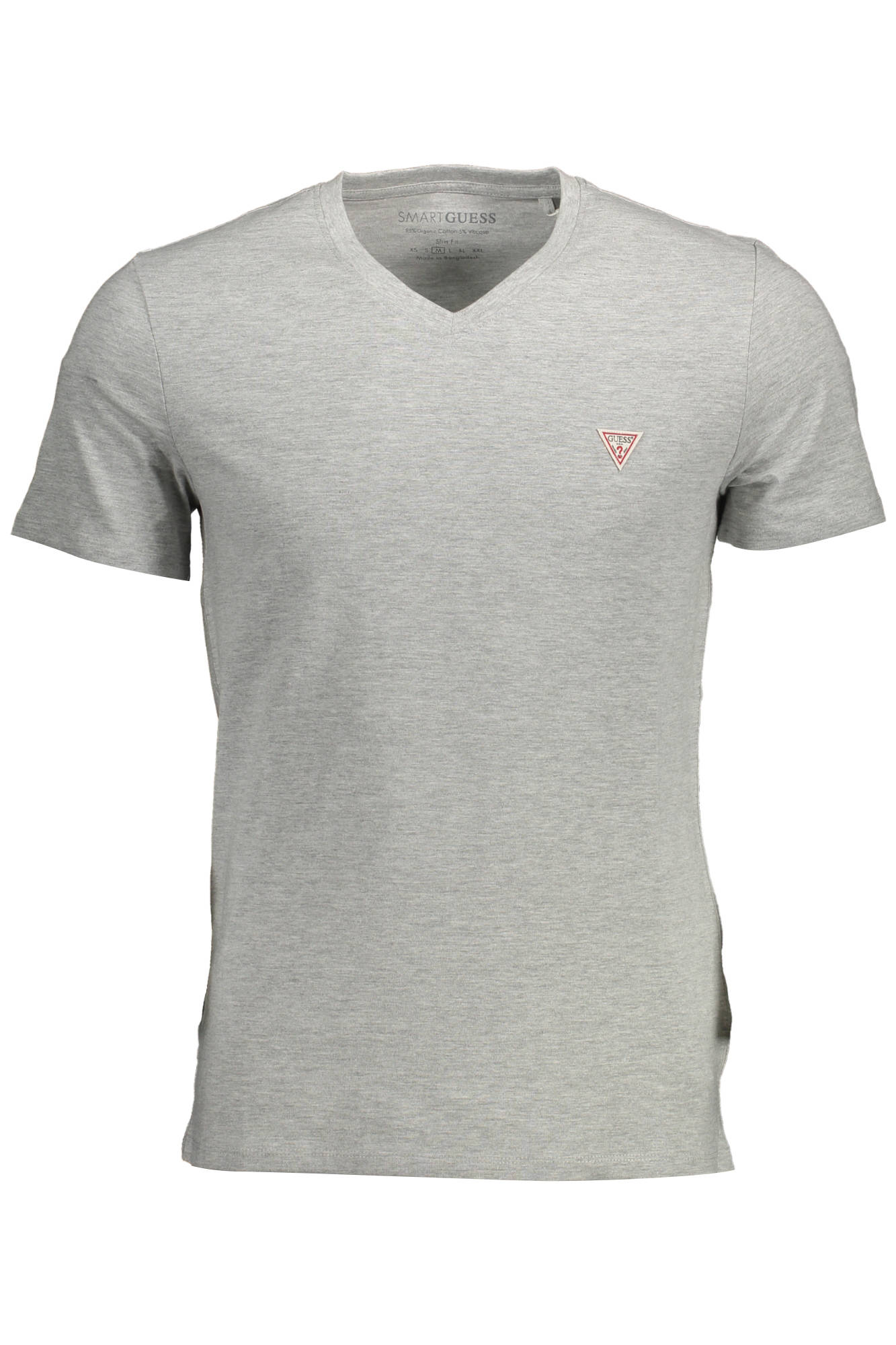 GUESS JEANS SHORT SLEEVE T-SHIRT MEN GREY GUESS JEANS SHORT SLEEVE T-SHIRT MEN GREY