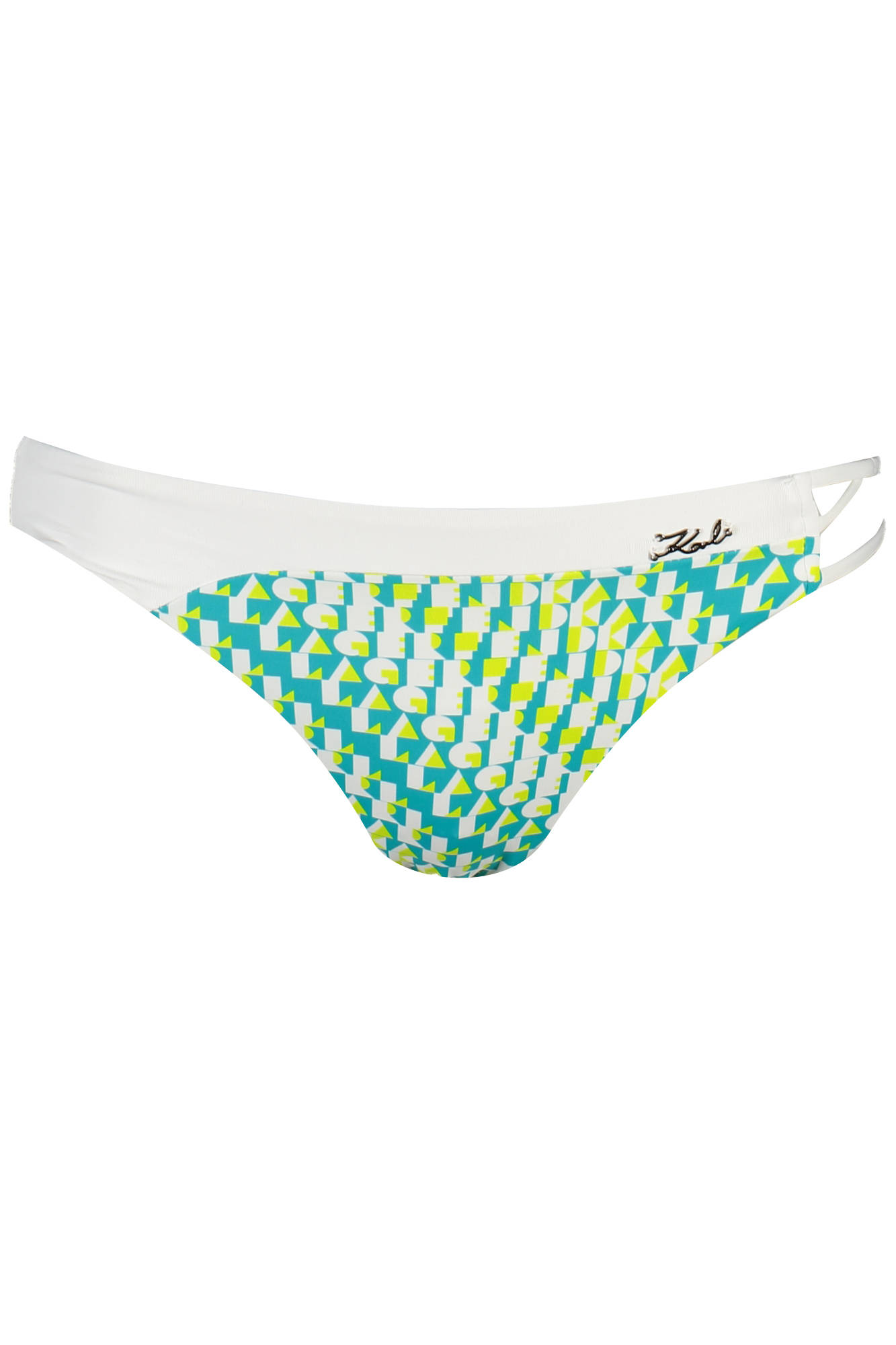 KARL LAGERFELD BEACHWEAR SWIMSUIT BOTTOM WOMEN GREEN KARL LAGERFELD BEACHWEAR SWIMSUIT BOTTOM WOMEN GREEN