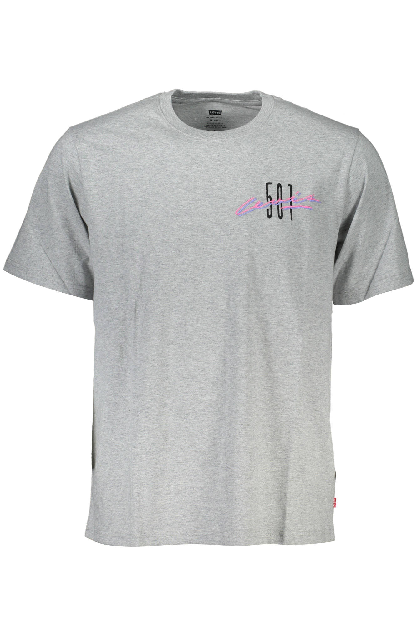 LEVI SHORT SLEEVE T-SHIRT MEN GREY LEVI SHORT SLEEVE T-SHIRT MEN GREY