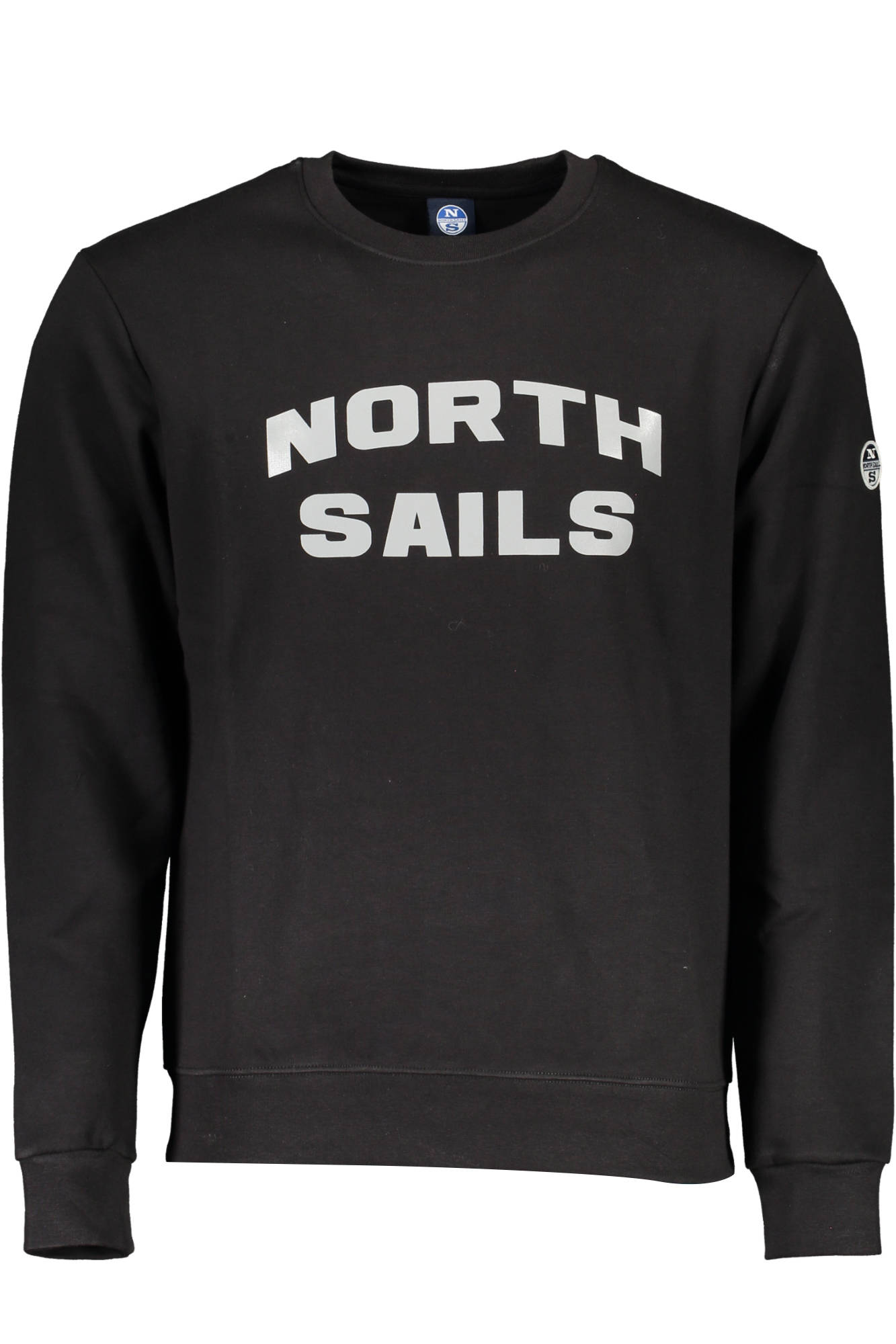 NORTH SAILS MEN BLACK ZIP-UP SWEATSHIRT