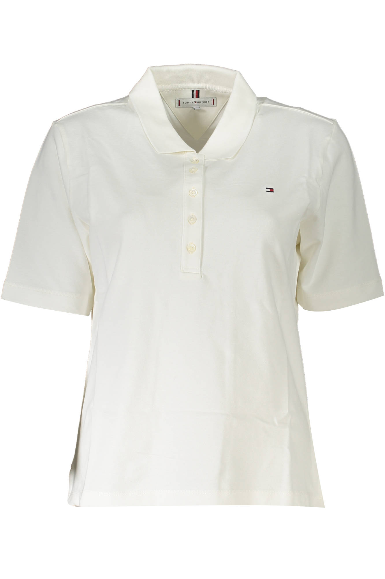 TOMMY HILFIGER POLO SHORT SLEEVE WOMEN WHITE TOMMY HILFIGER POLO SHORT SLEEVE WOMEN WHITE