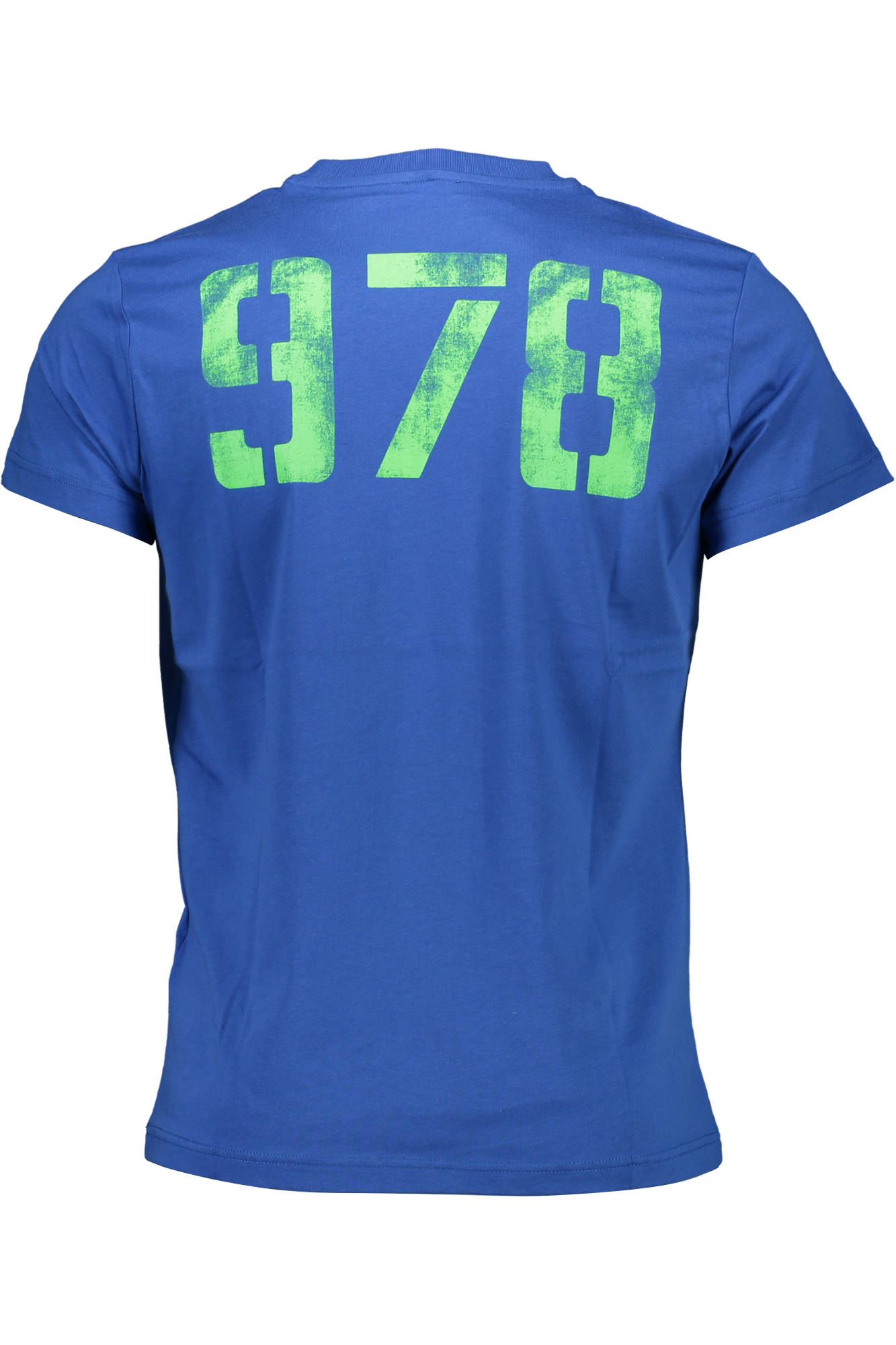 DIESEL MEN SHORT SLEEVE T-SHIRT BLUE