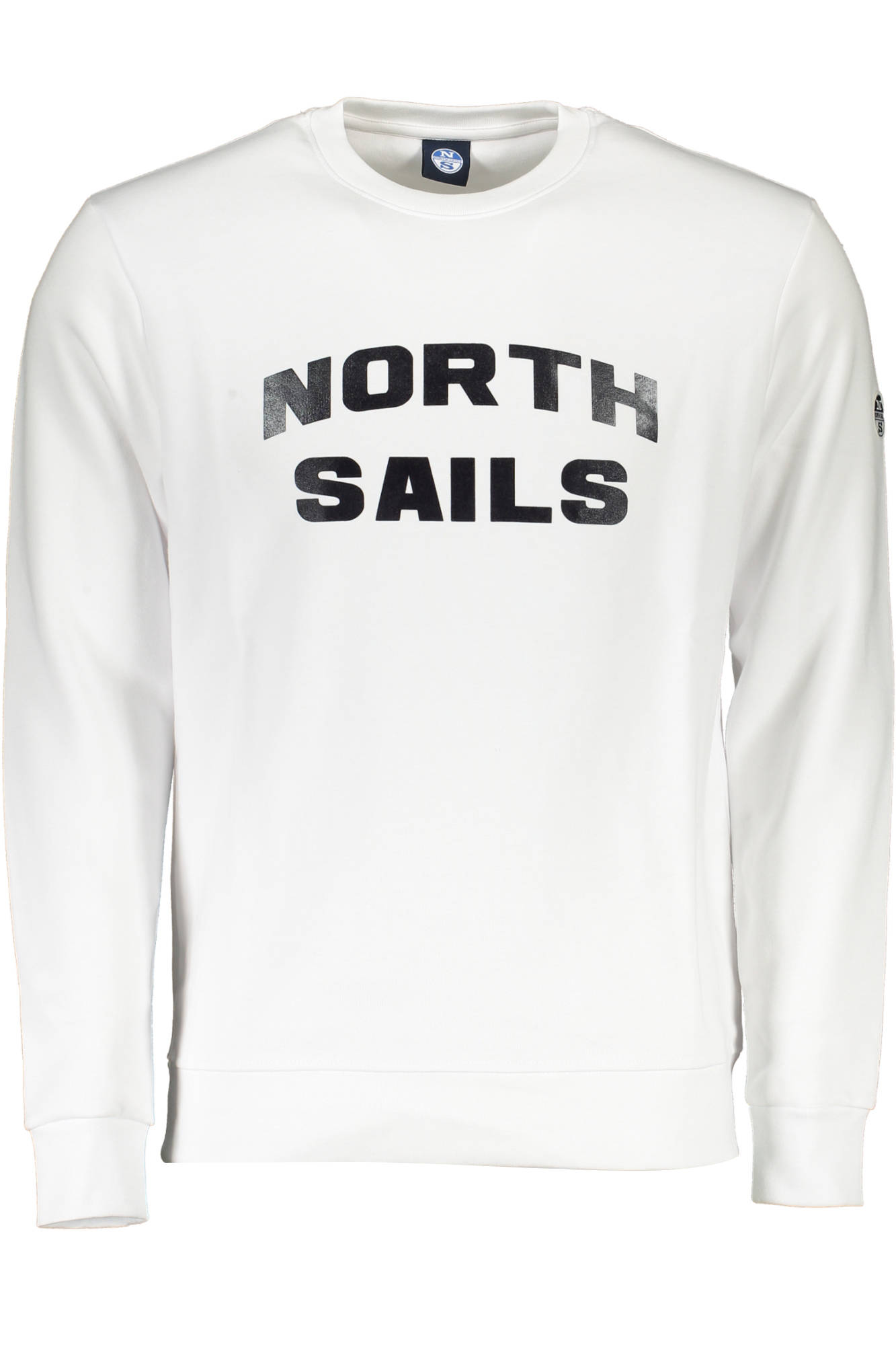 NORTH SAILS MEN ZIP-UP SWEATSHIRT WHITE NORTH SAILS MEN ZIP-UP SWEATSHIRT WHITE
