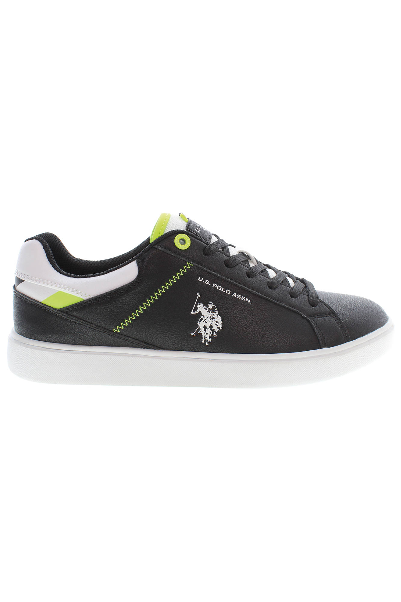 US POLO BEST PRICE MEN SPORTS FOOTWEAR BLACK