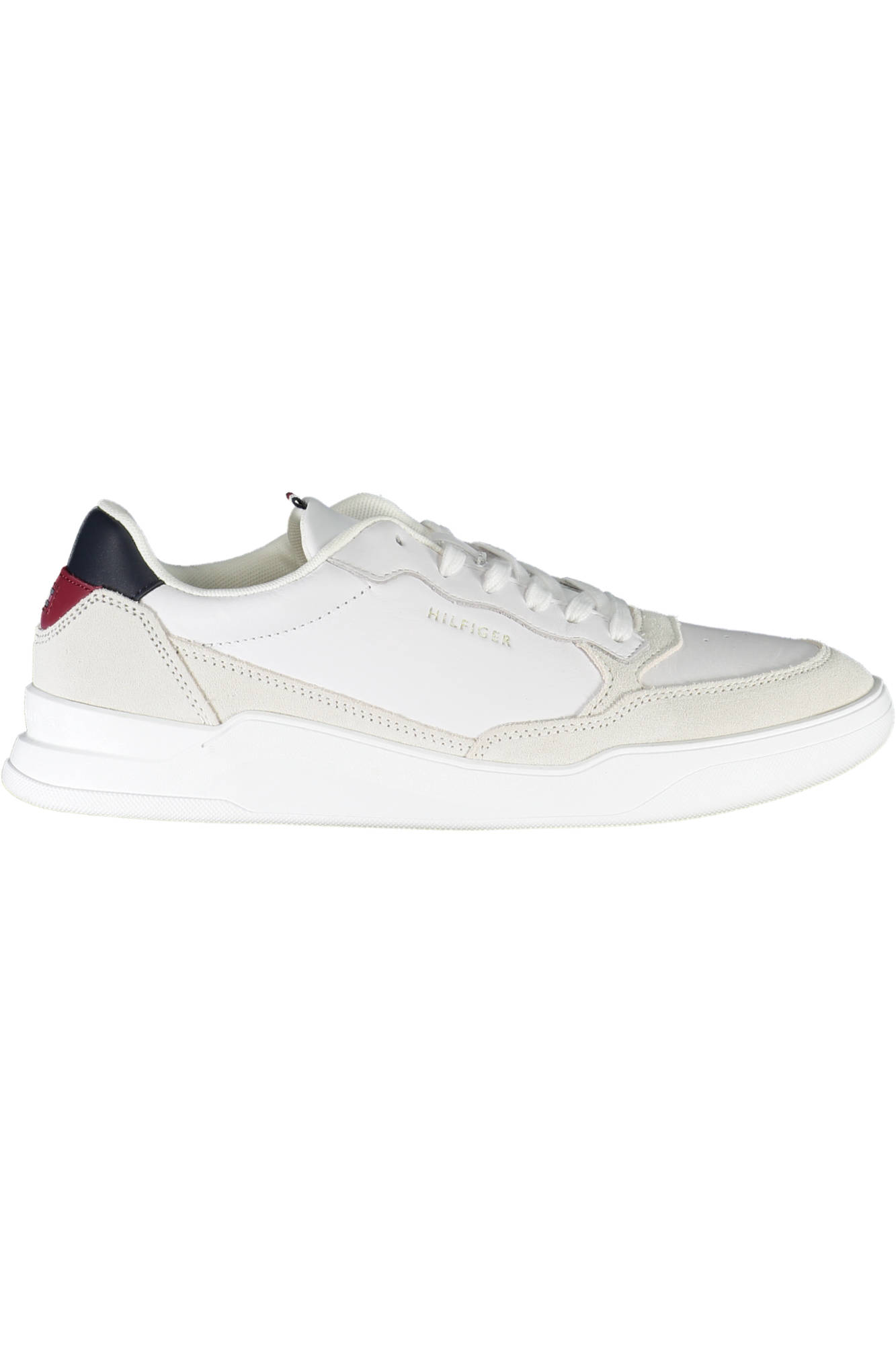 TOMMY HILFIGER MEN SPORTS SHOES WHITE TOMMY HILFIGER MEN SPORTS SHOES WHITE