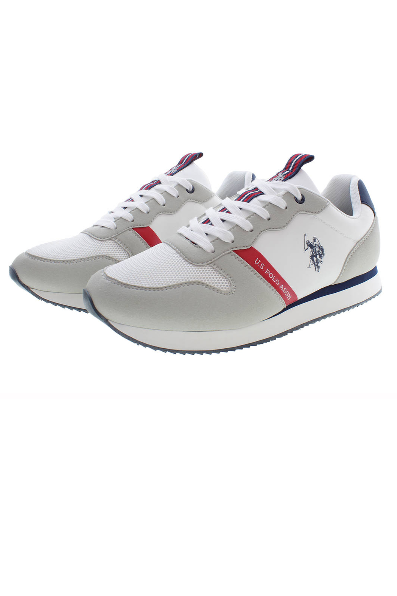 US POLO BEST PRICE MEN SPORTS FOOTWEAR WHITE