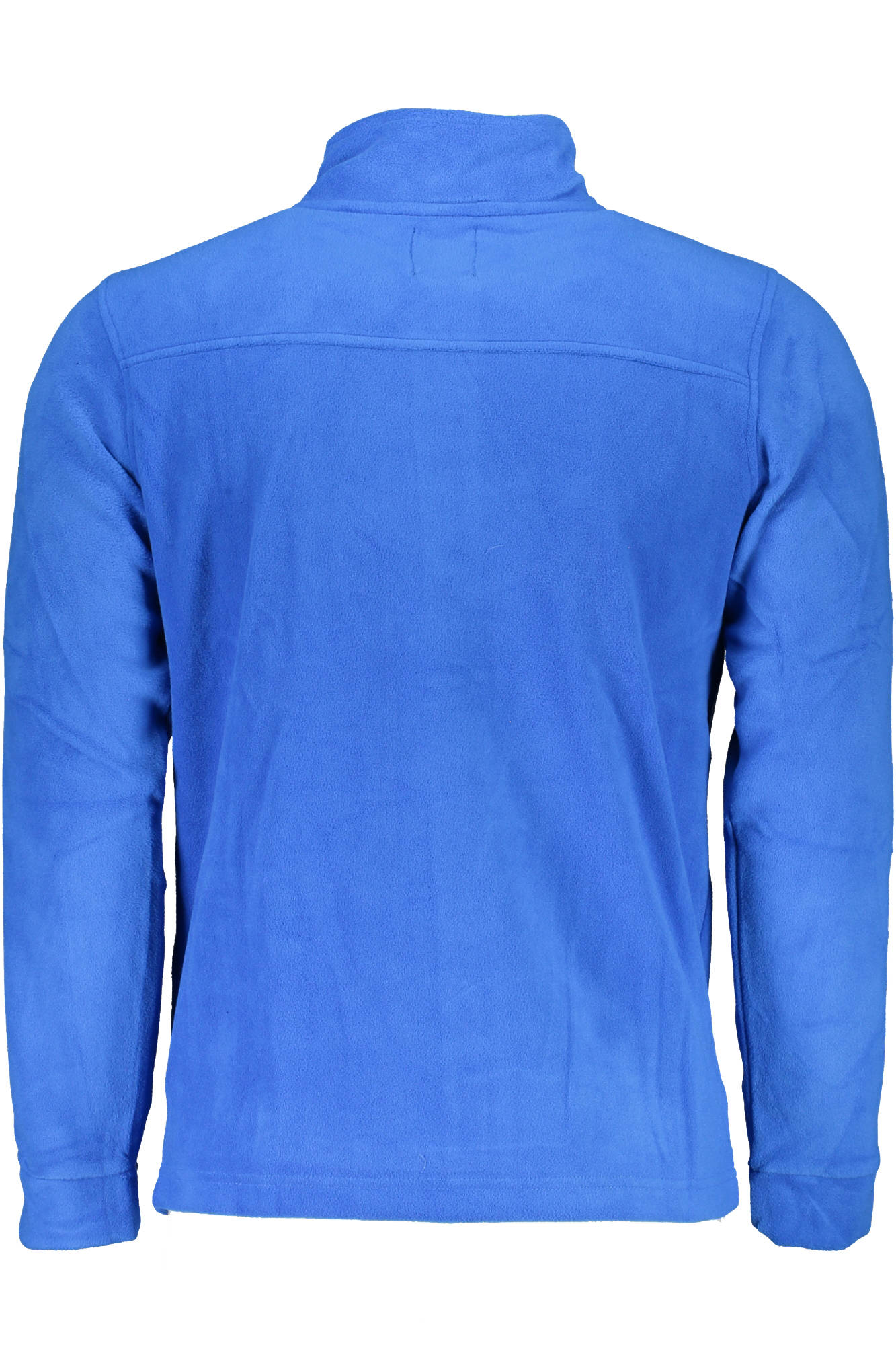GIAN MARCO VENTURI MEN BLUE ZIP-UP SWEATSHIRT