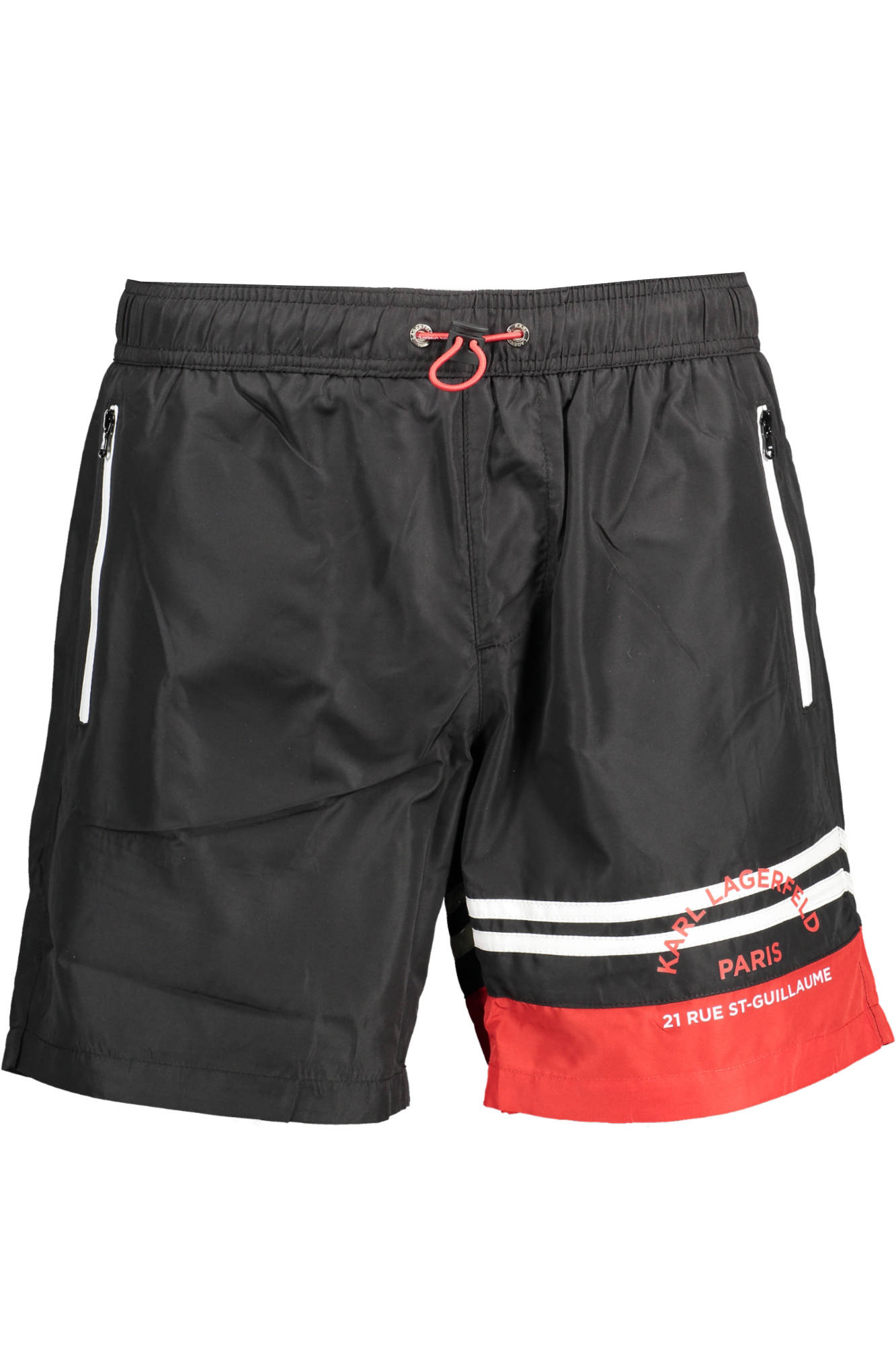 KARL LAGERFELD BEACHWEAR SWIMSUIT BLACK MEN BOTTOM KARL LAGERFELD BEACHWEAR SWIMSUIT BLACK MEN BOTTOM