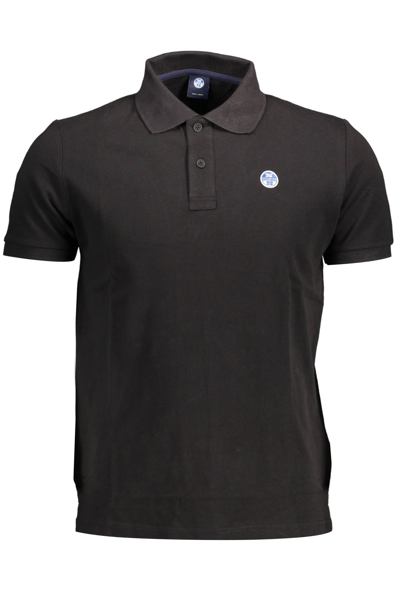 NORTH SAILS MEN SHORT SLEEVE POLO BLACK NORTH SAILS MEN SHORT SLEEVE POLO BLACK