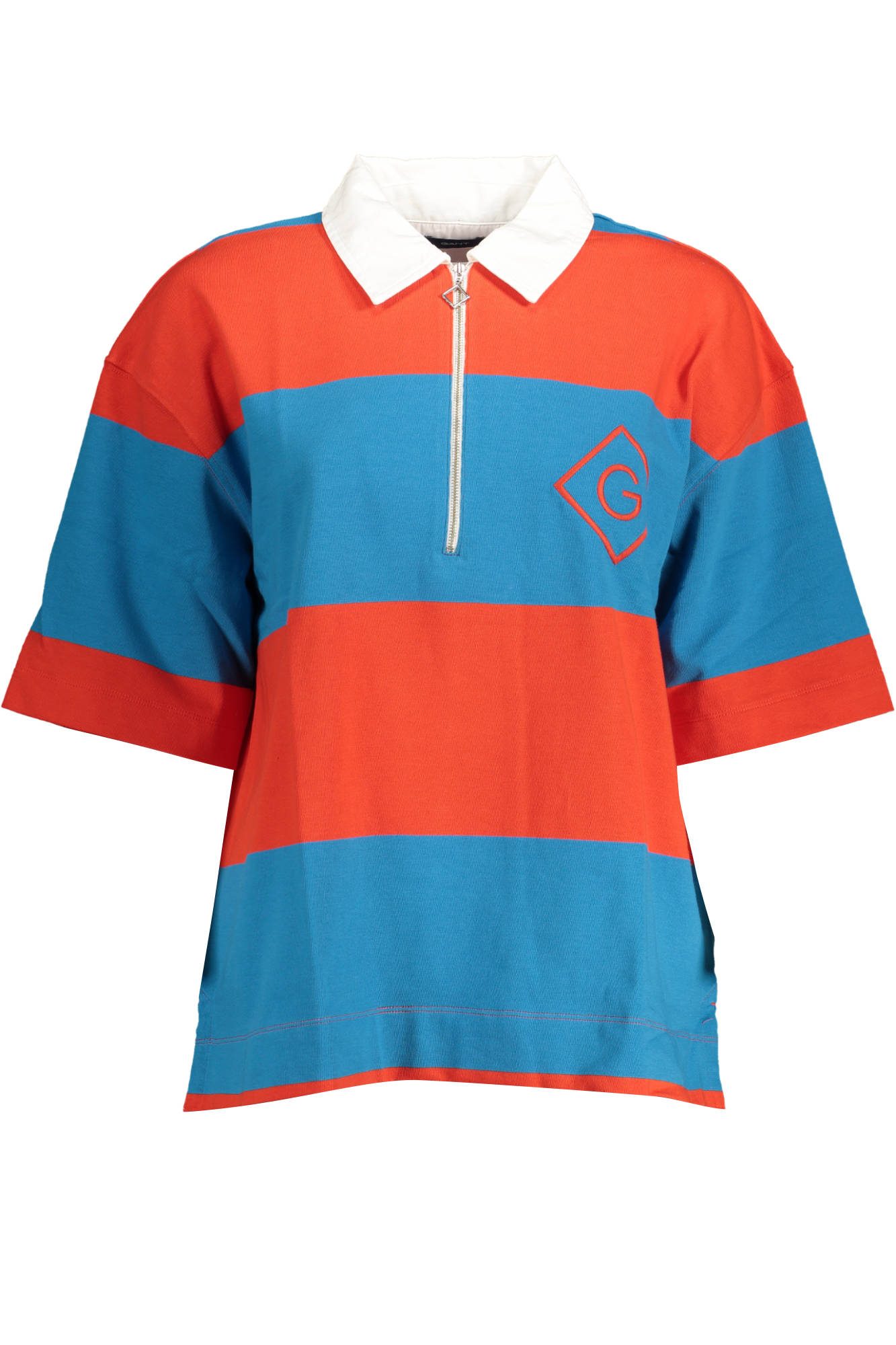 GANT WOMEN SHORT SLEEVE POLO RED GANT WOMEN SHORT SLEEVE POLO RED
