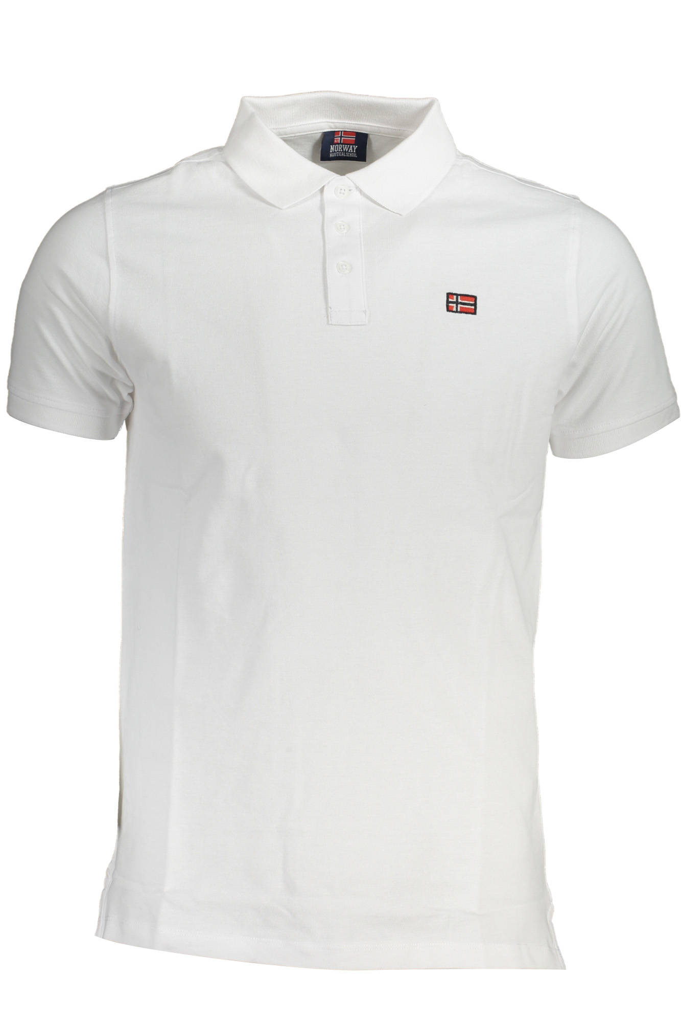 NORWAY 1963 MEN SHORT SLEEVE POLO WHITE NORWAY 1963 MEN SHORT SLEEVE POLO WHITE