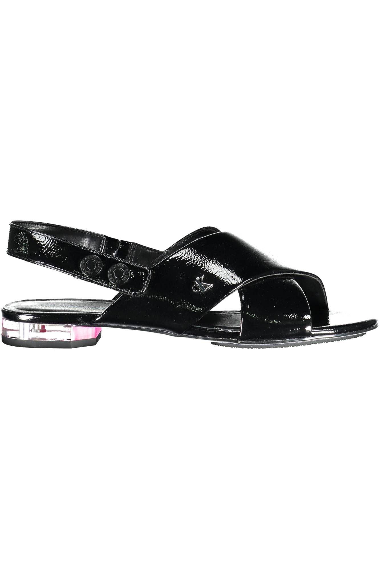 CALVIN KLEIN WOMEN SANDAL FOOTWEAR BLACK CALVIN KLEIN WOMEN SANDAL FOOTWEAR BLACK