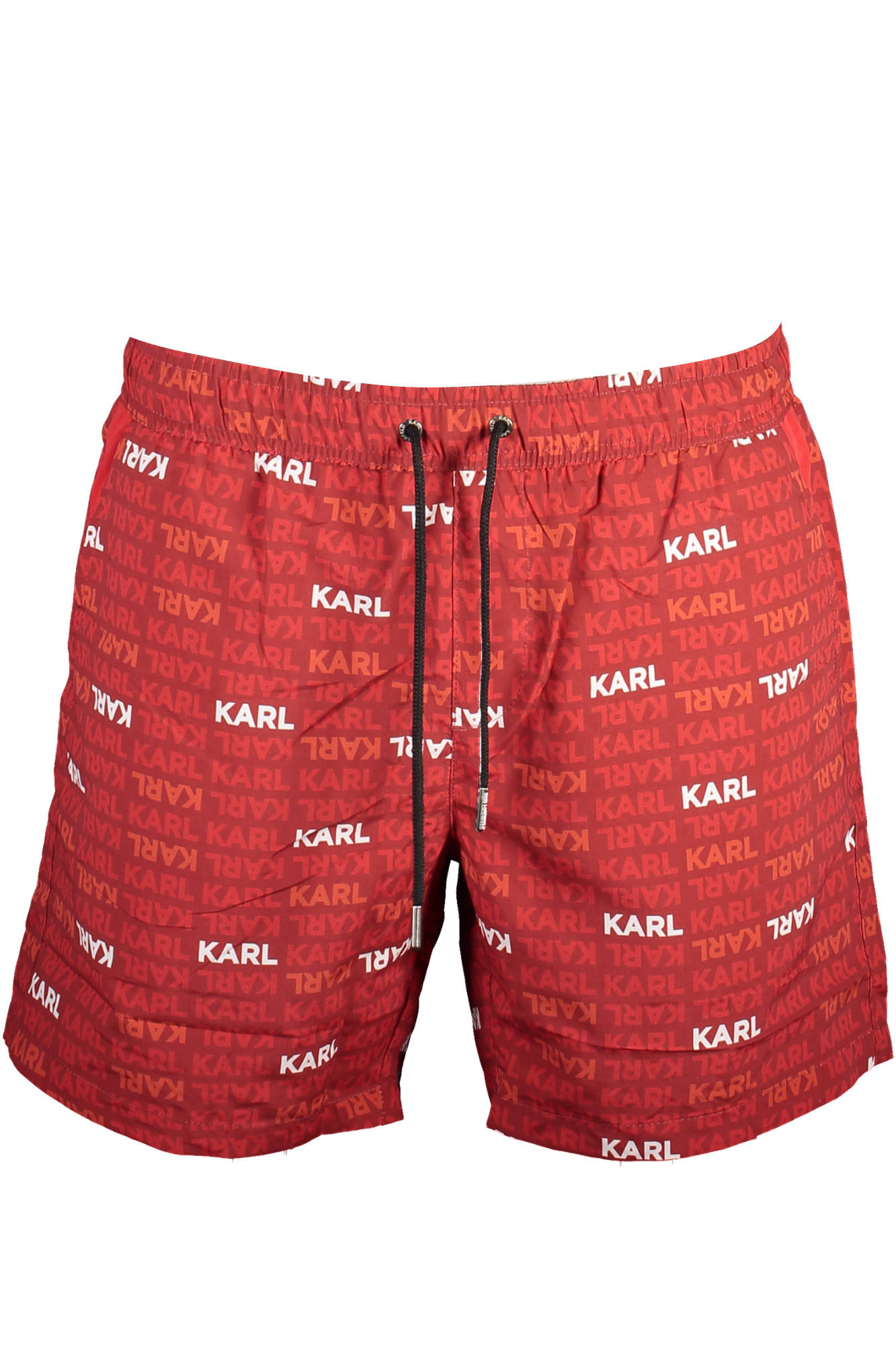 KARL LAGERFELD BEACHWEAR SWIMSUIT MEN BOTTOM RED