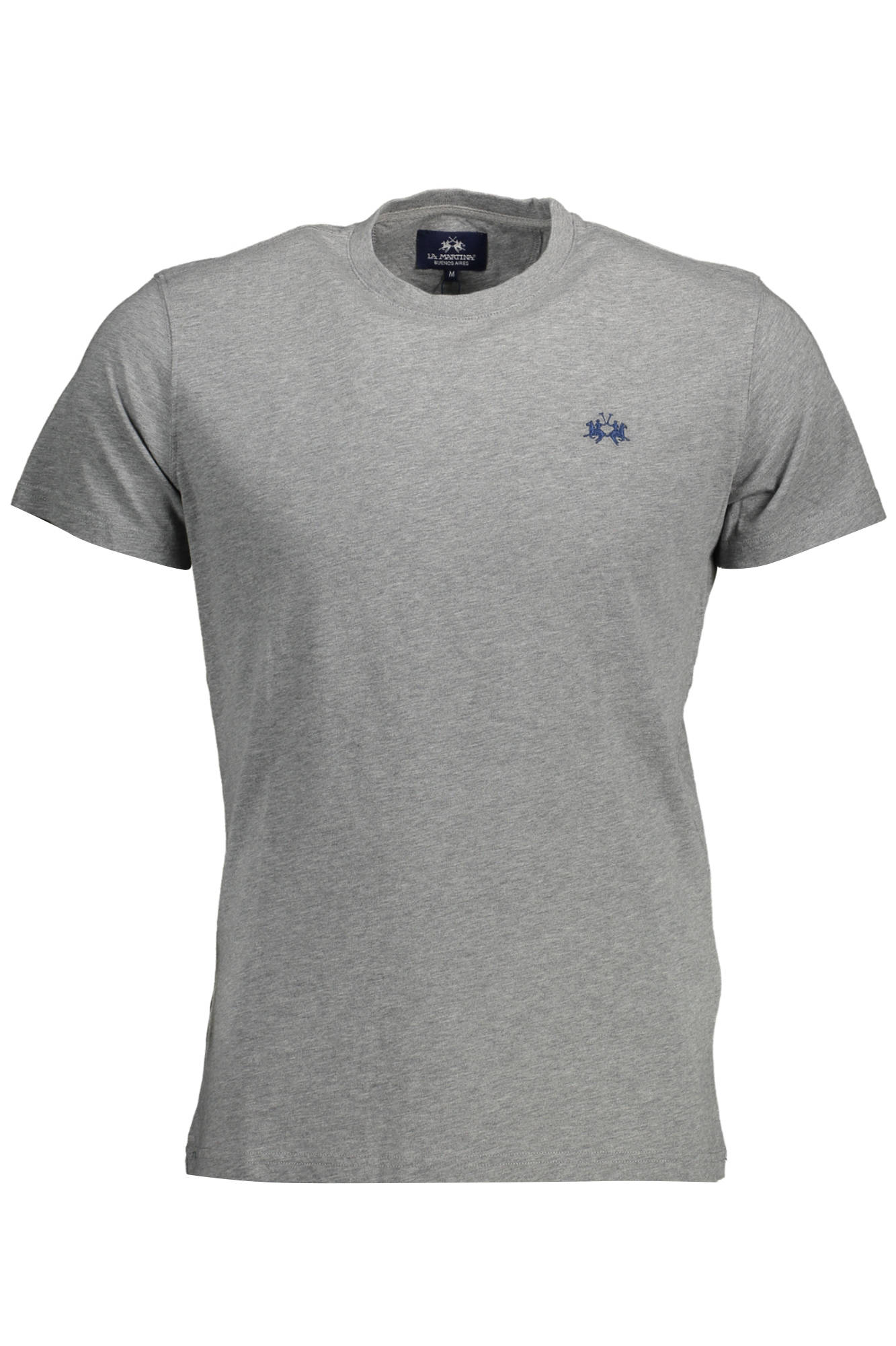 LA MARTINA SHORT SLEEVE T-SHIRT MEN GREY LA MARTINA SHORT SLEEVE T-SHIRT MEN GREY