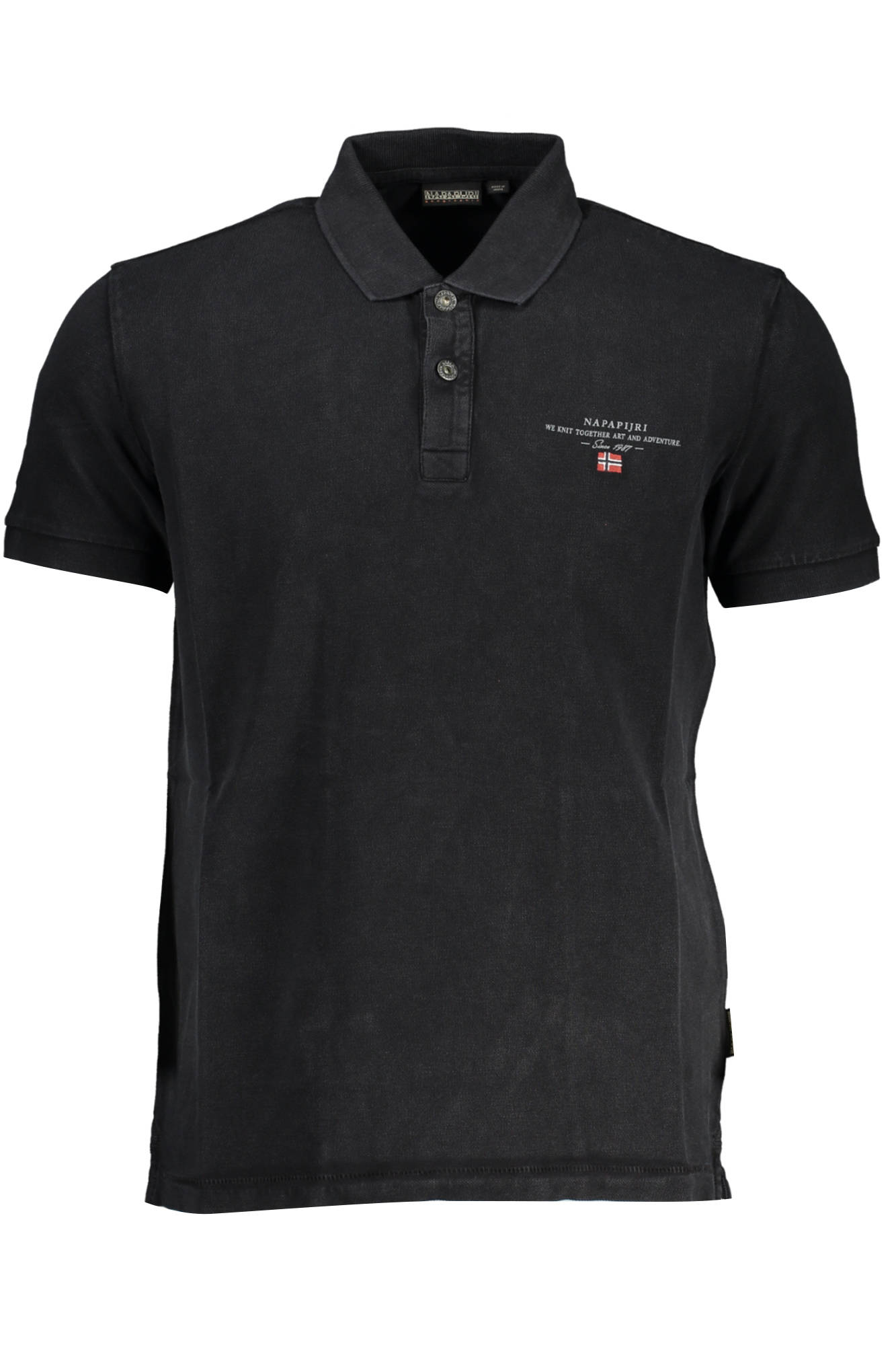 NAPAPIJRI POLO SHORT SLEEVE MEN BLACK NAPAPIJRI POLO SHORT SLEEVE MEN BLACK