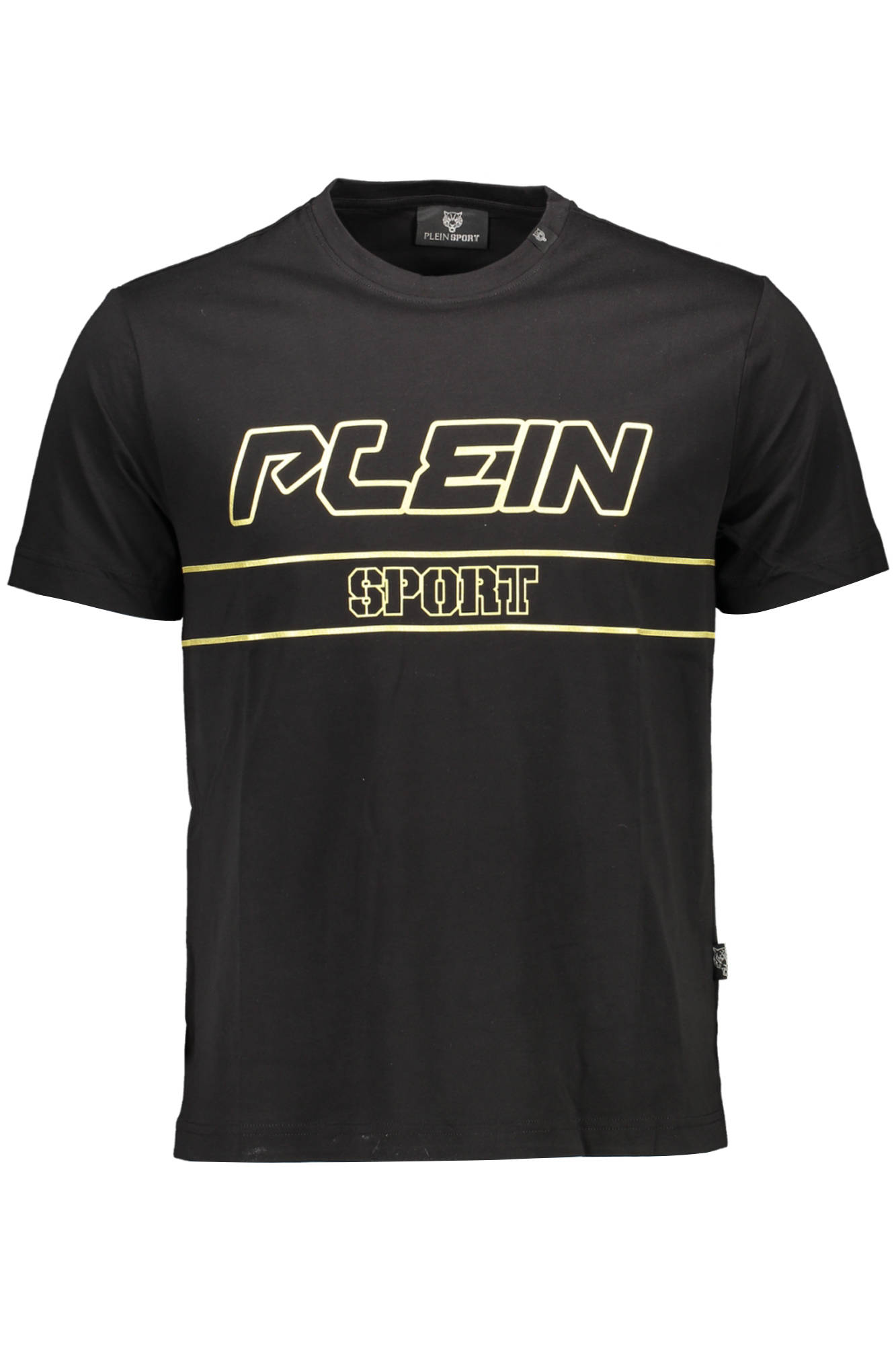 PLEIN SPORT SHORT SLEEVE T-SHIRT MEN BLACK