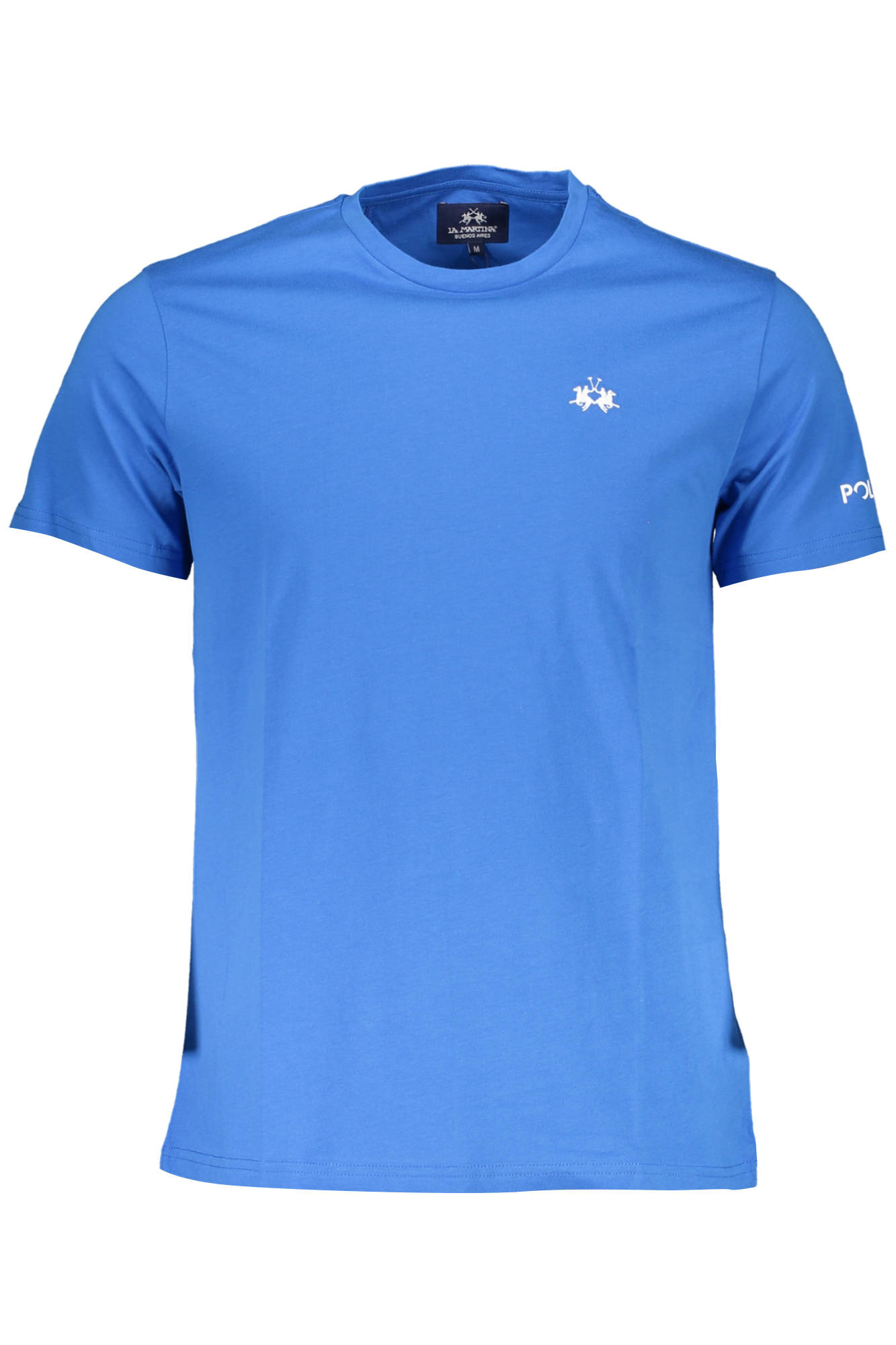 LA MARTINA MEN SHORT SLEEVE T-SHIRT BLUE LA MARTINA MEN SHORT SLEEVE T-SHIRT BLUE