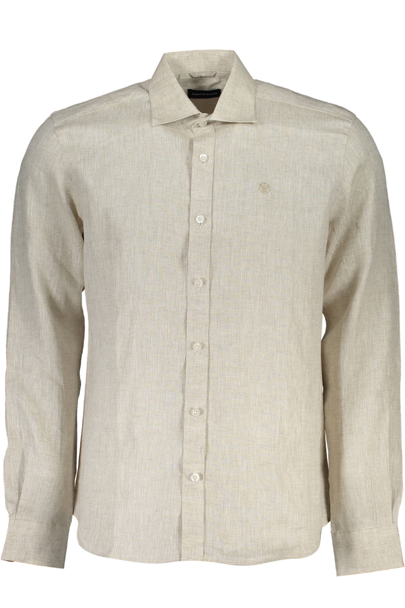 NORTH SAILS LONG SLEEVE SHIRT MEN BEIGE NORTH SAILS LONG SLEEVE SHIRT MEN BEIGE