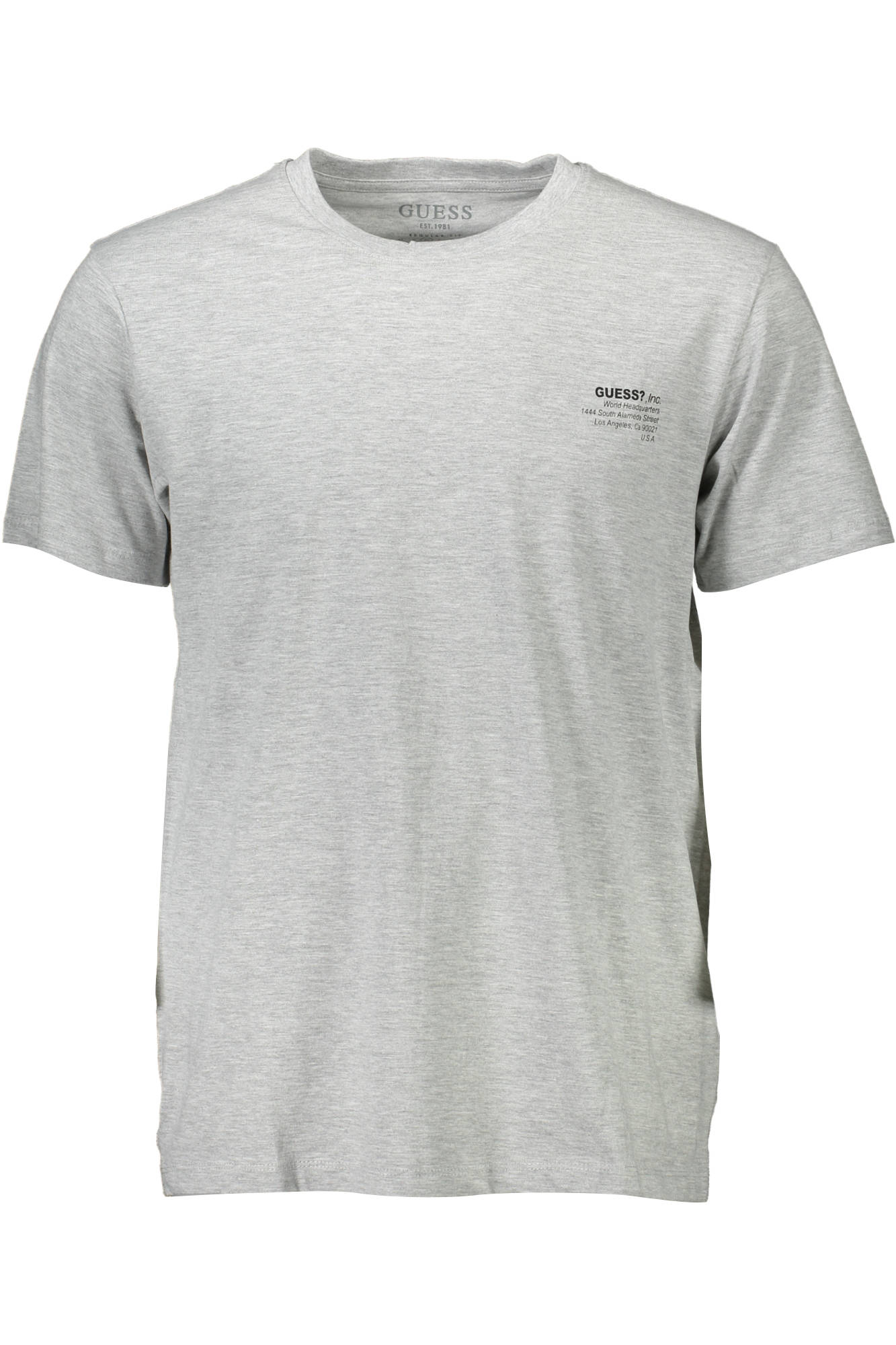 GUESS JEANS SHORT SLEEVE T-SHIRT MEN GREY GUESS JEANS SHORT SLEEVE T-SHIRT MEN GREY