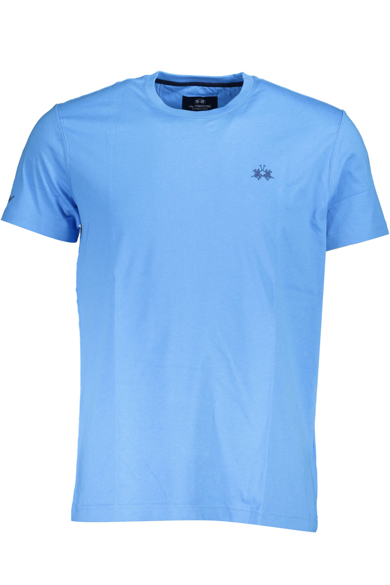 LA MARTINA MEN SHORT SLEEVE T-SHIRT BLUE LA MARTINA MEN SHORT SLEEVE T-SHIRT BLUE