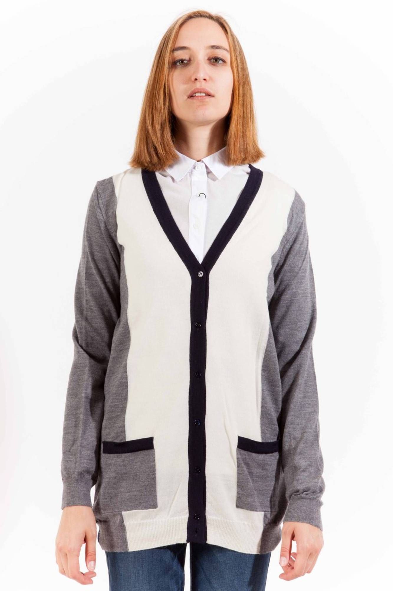 GANT CARDIGAN WOMEN GREY GANT CARDIGAN WOMEN GREY