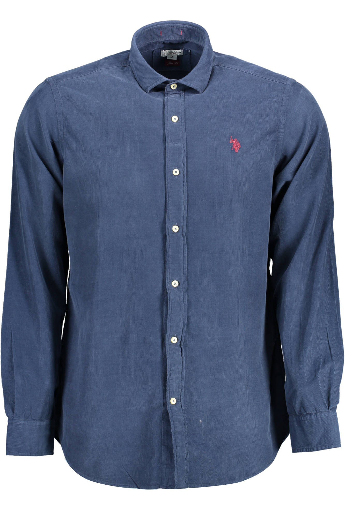 US POLO SHIRT LONG SLEEVE MEN BLUE US POLO SHIRT LONG SLEEVE MEN BLUE