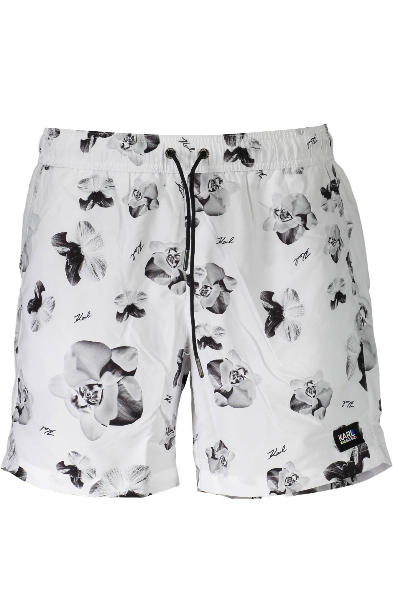 KARL LAGERFELD BEACHWEAR SWIMSUIT BOTTOM MEN WHITE KARL LAGERFELD BEACHWEAR SWIMSUIT BOTTOM MEN WHITE