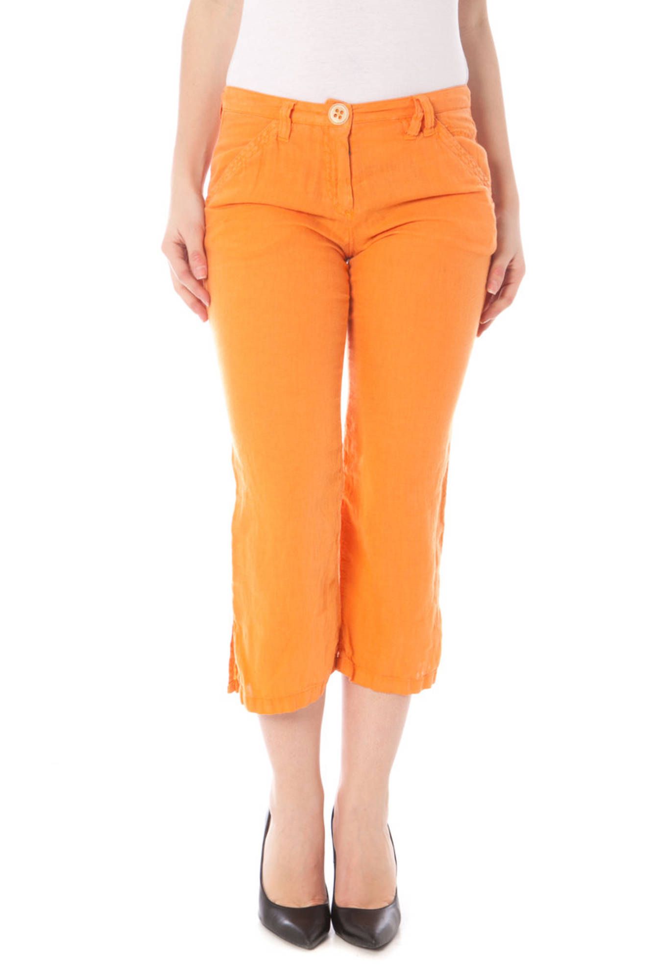 NAPAPIJRI WOMEN ORANGE PINOCCHIETTO PANTS NAPAPIJRI WOMEN ORANGE PINOCCHIETTO PANTS