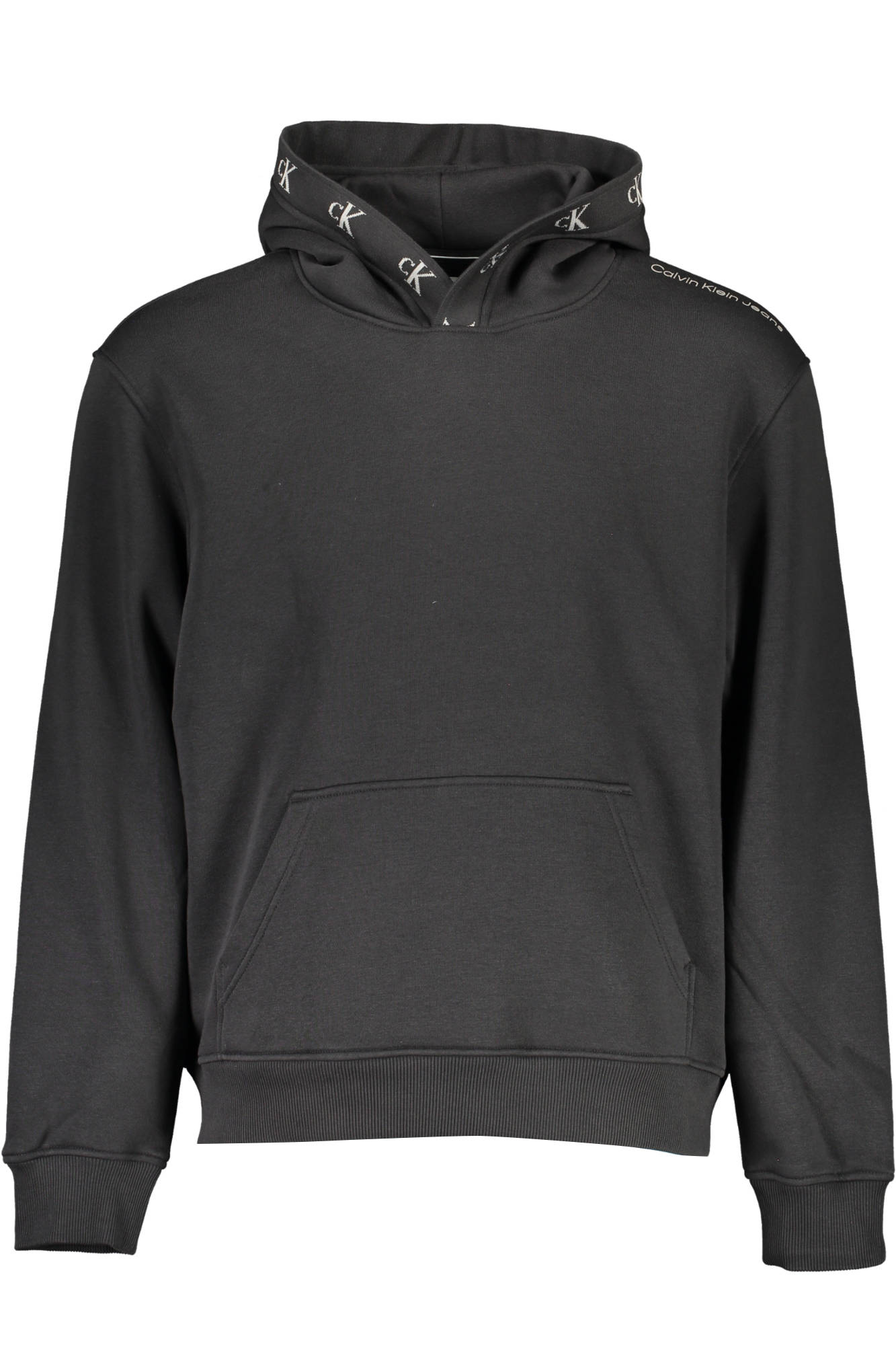 CALVIN KLEIN MEN BLACK ZIP-UP SWEATSHIRT CALVIN KLEIN MEN BLACK ZIP-UP SWEATSHIRT