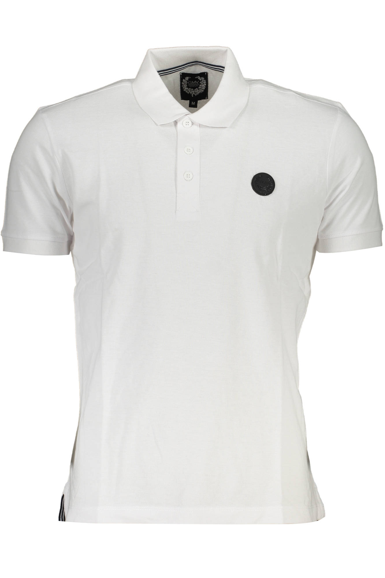 GIAN MARCO VENTURI MEN SHORT SLEEVE POLO WHITE