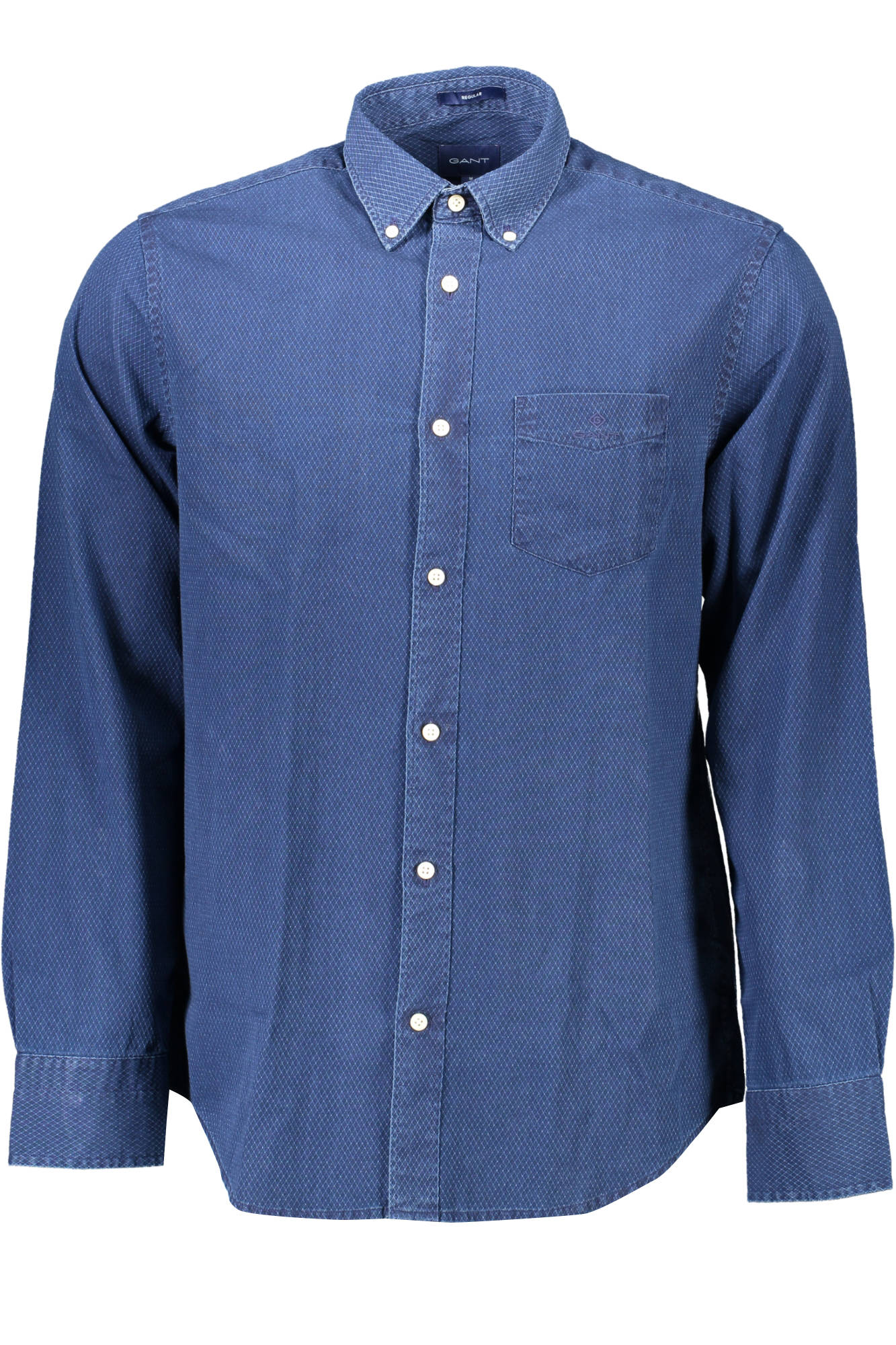 GANT LONG SLEEVE SHIRT MEN BLUE GANT LONG SLEEVE SHIRT MEN BLUE
