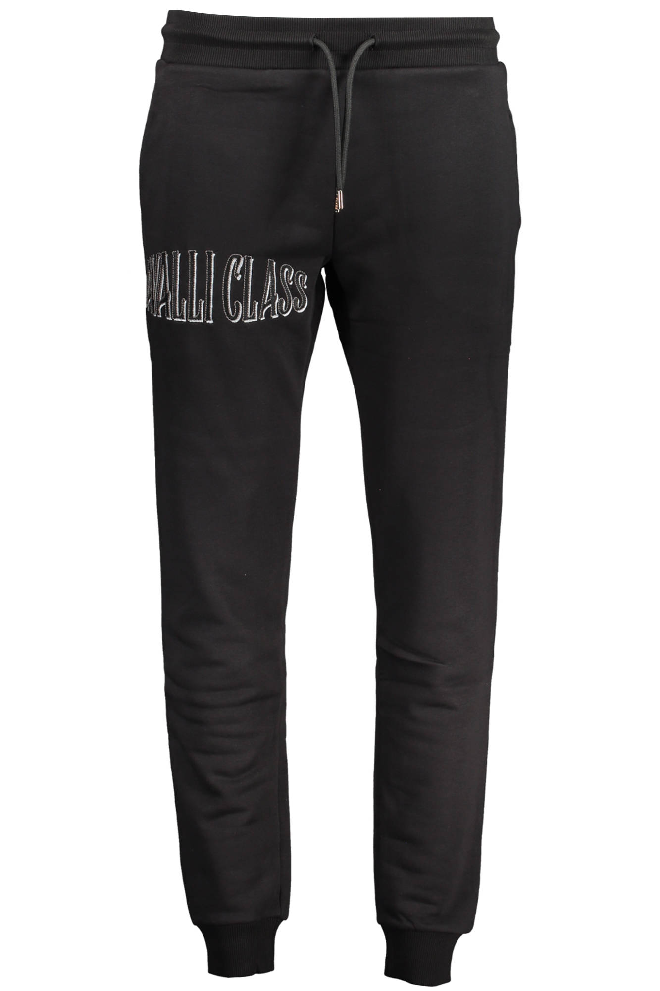 CAVALLI CLASS MEN BLACK PANTS CAVALLI CLASS MEN BLACK PANTS