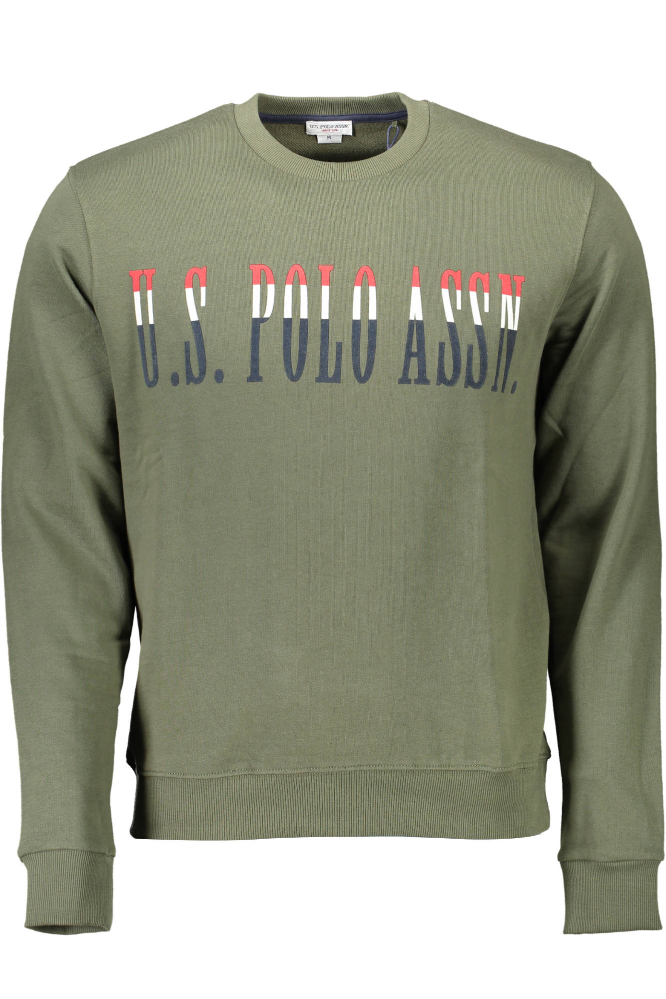 US POLO SWEATSHIRT WITHOUT ZIP MEN GREEN US POLO SWEATSHIRT WITHOUT ZIP MEN GREEN