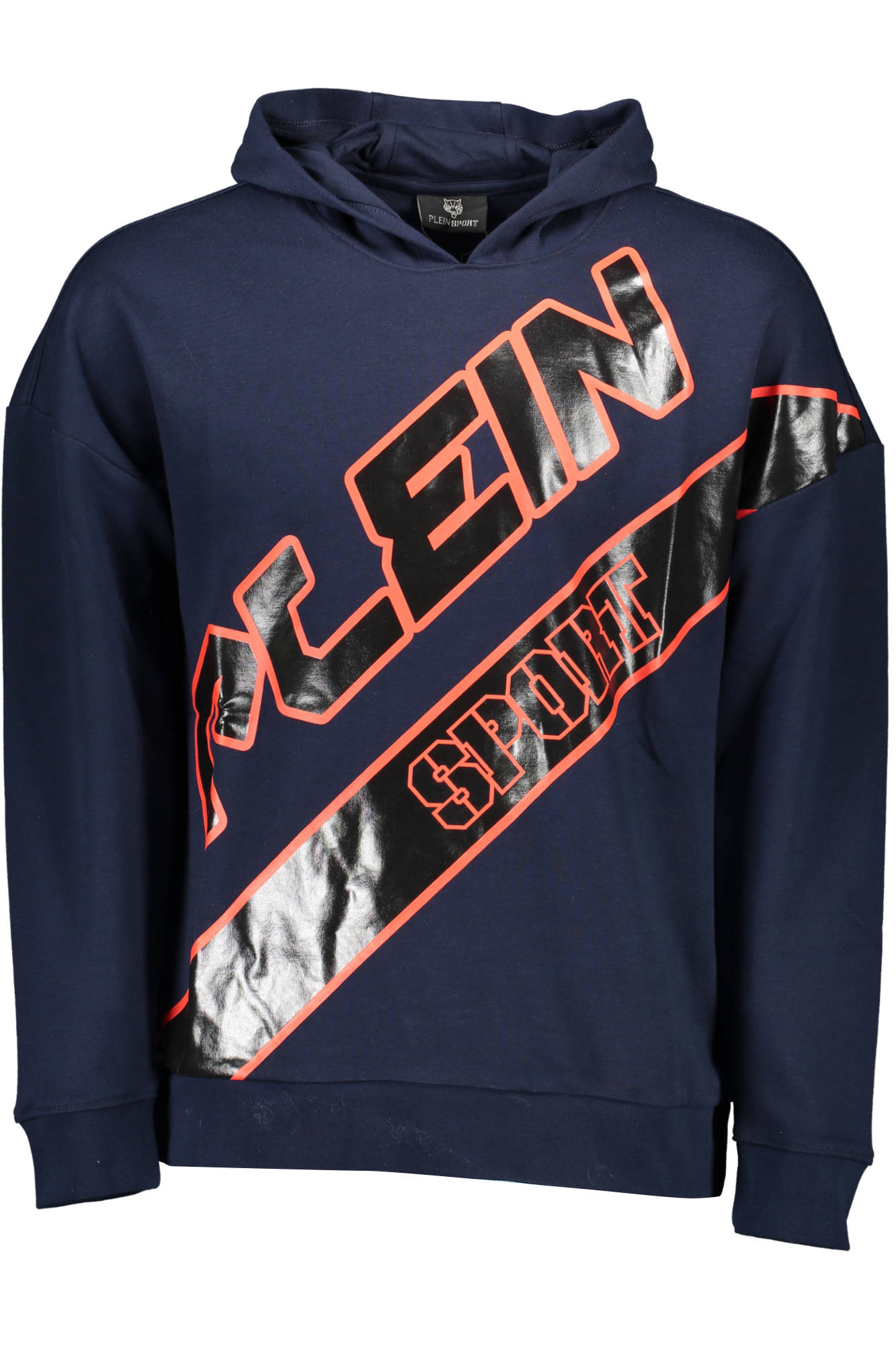 PLEIN SPORT SWEATSHIRT WITHOUT ZIP MEN BLUE