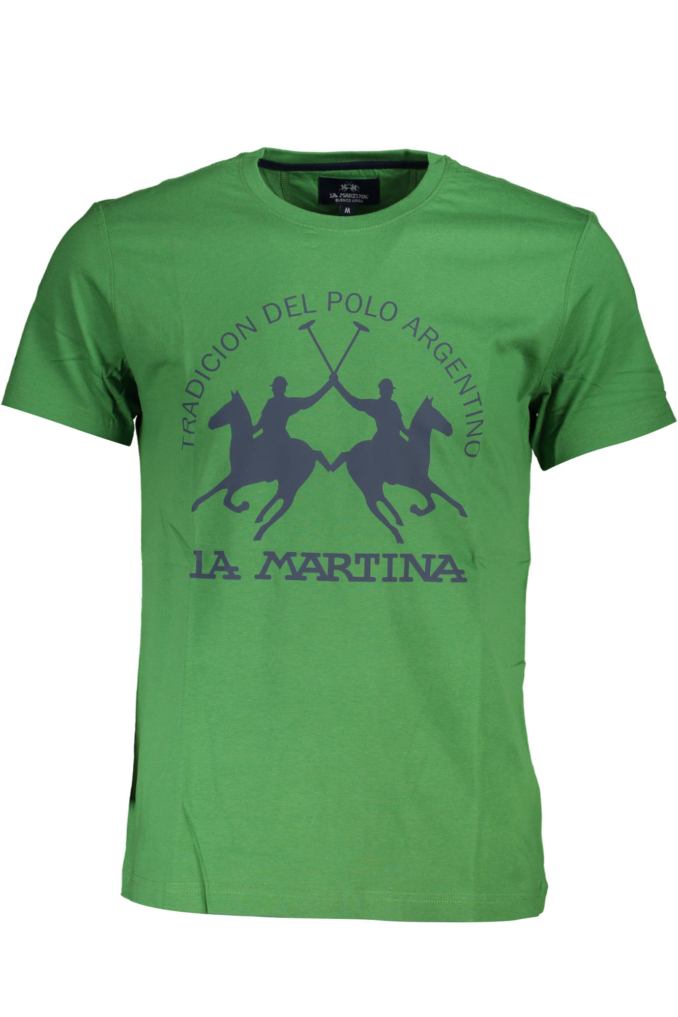 LA MARTINA MEN SHORT SLEEVE T-SHIRT GREEN LA MARTINA MEN SHORT SLEEVE T-SHIRT GREEN