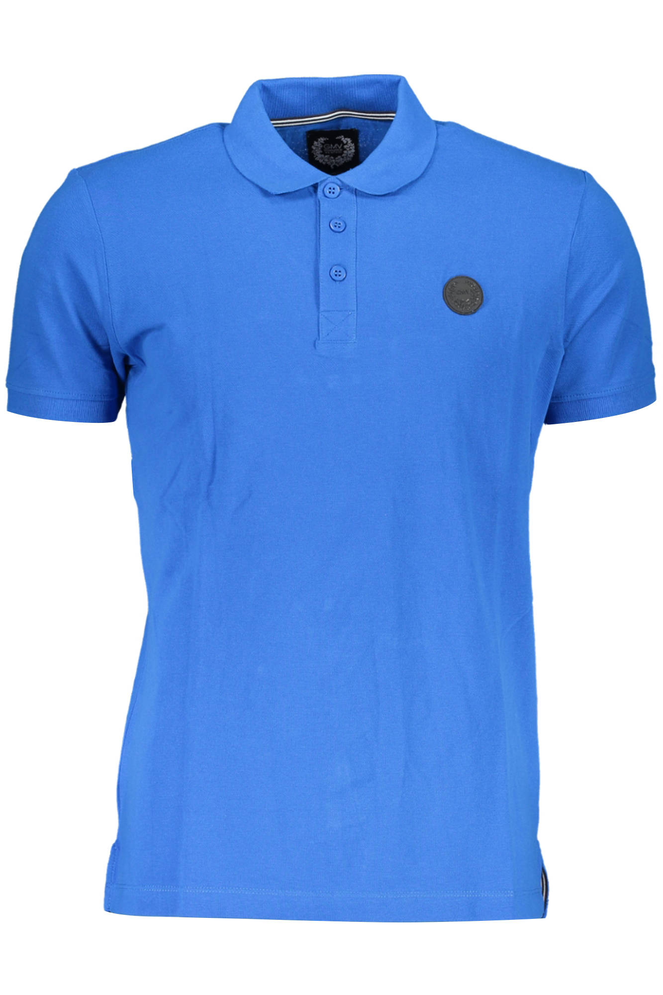 GIAN MARCO VENTURI MEN SHORT SLEEVE POLO BLUE GIAN MARCO VENTURI MEN SHORT SLEEVE POLO BLUE