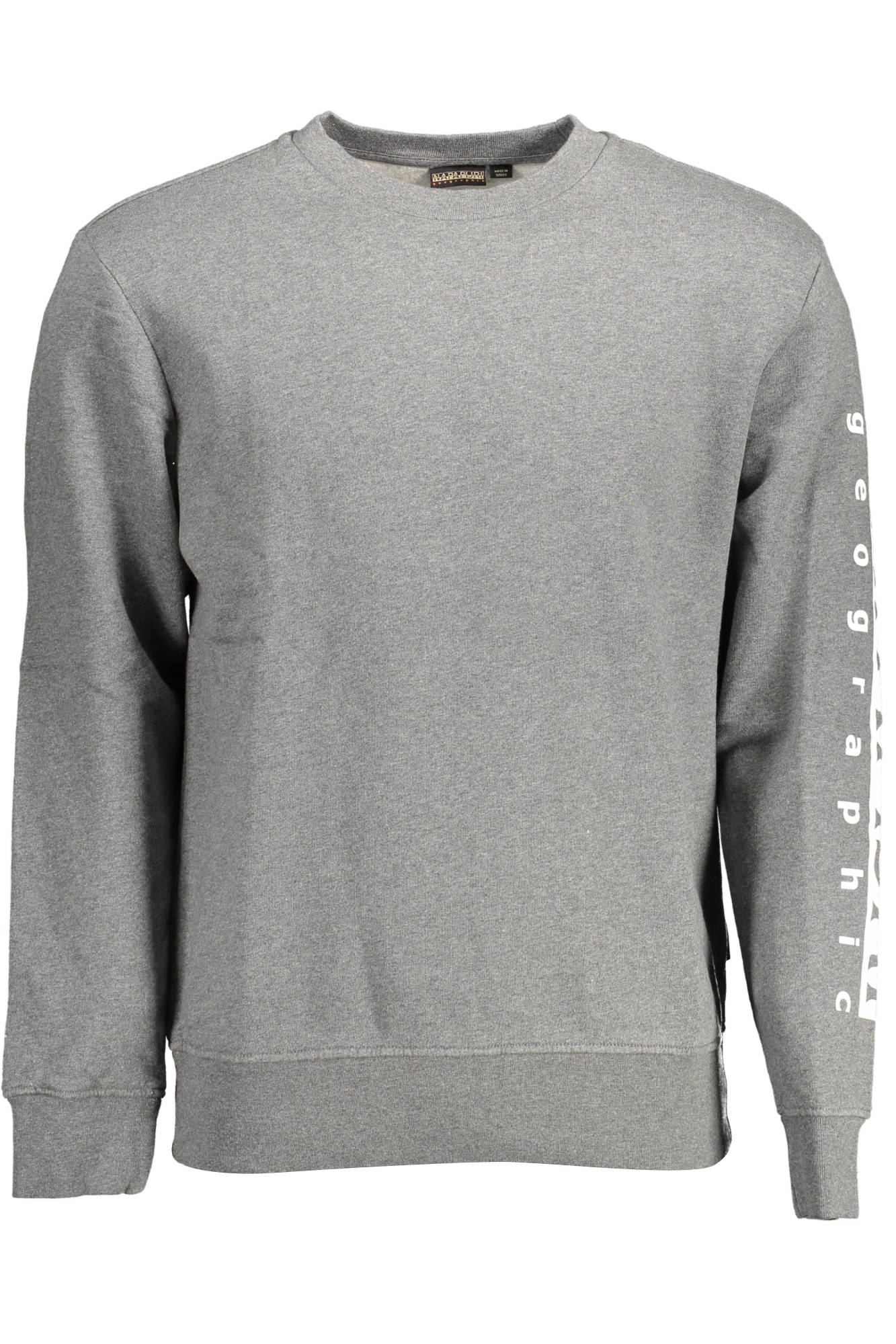 NAPAPIJRI SWEATSHIRT WITHOUT ZIP MEN GREY