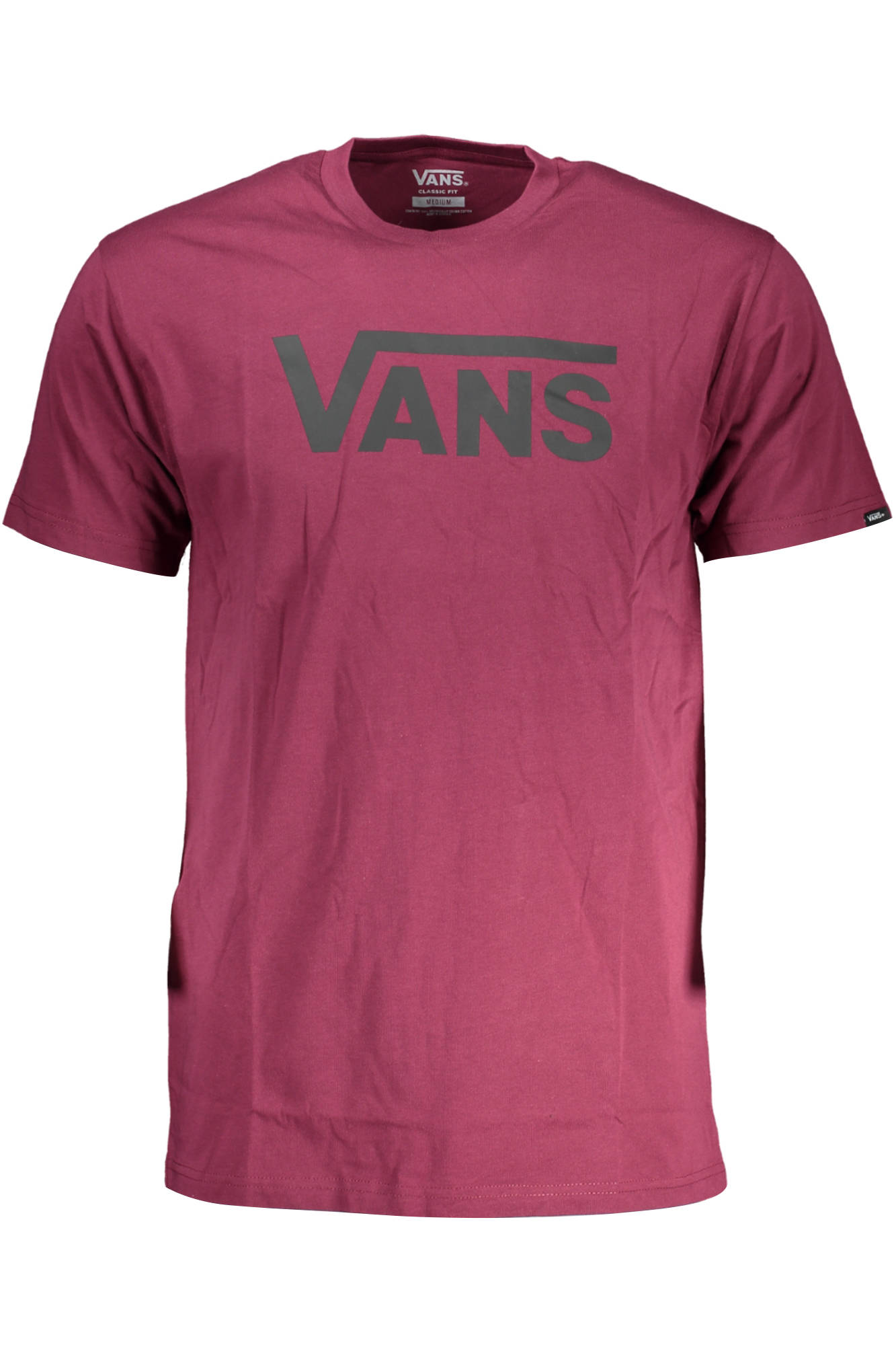 VANS SHORT SLEEVE T-SHIRT MEN PURPLE VANS SHORT SLEEVE T-SHIRT MEN PURPLE