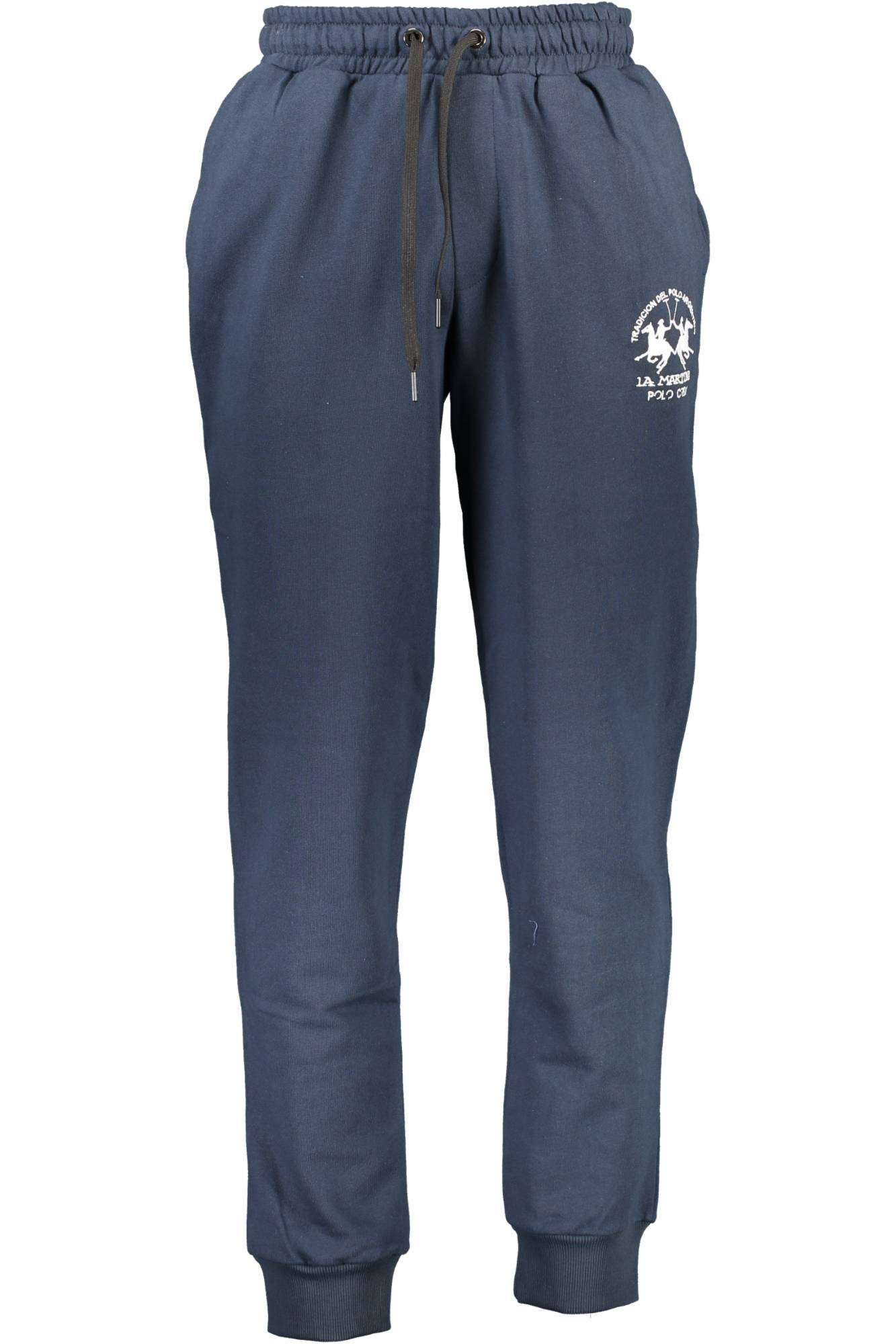 LA MARTINA BLUE MEN TROUSERS LA MARTINA BLUE MEN TROUSERS