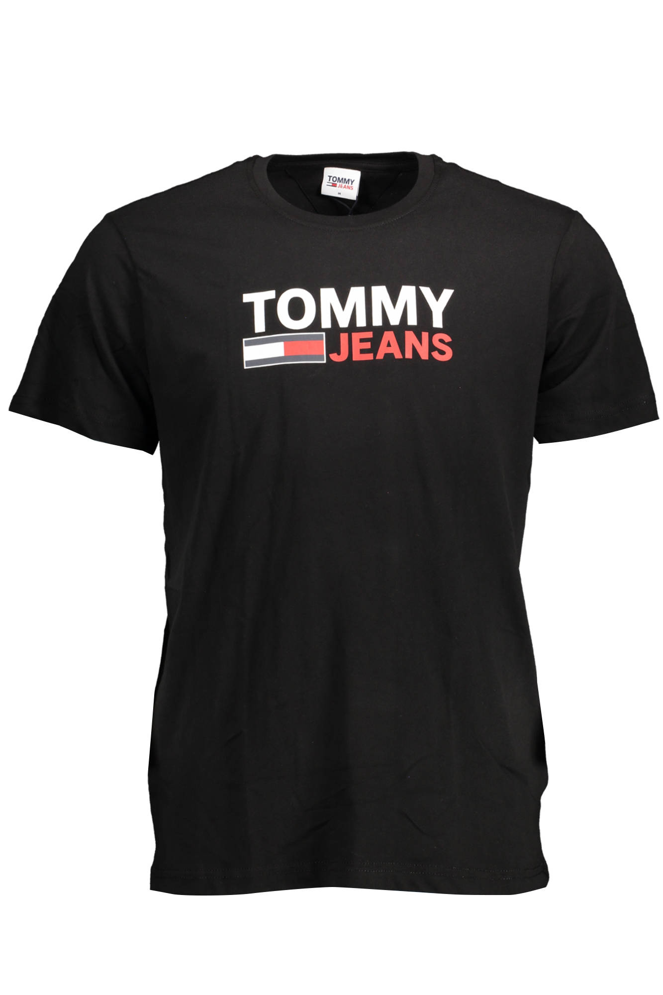 TOMMY HILFIGER SHORT SLEEVE T-SHIRT MEN BLACK TOMMY HILFIGER SHORT SLEEVE T-SHIRT MEN BLACK