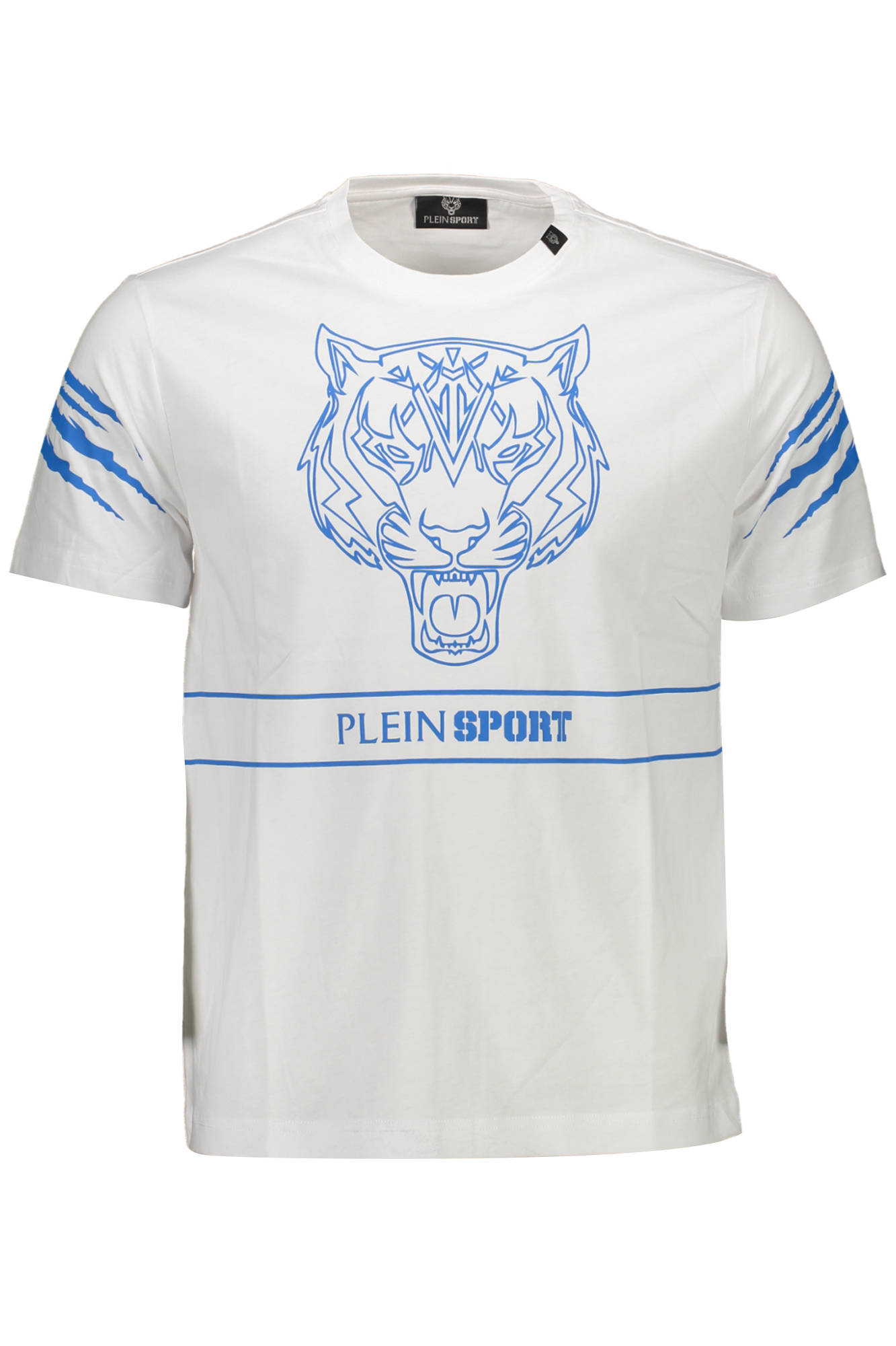 PLEIN SPORT SHORT SLEEVE T-SHIRT MEN WHITE PLEIN SPORT SHORT SLEEVE T-SHIRT MEN WHITE